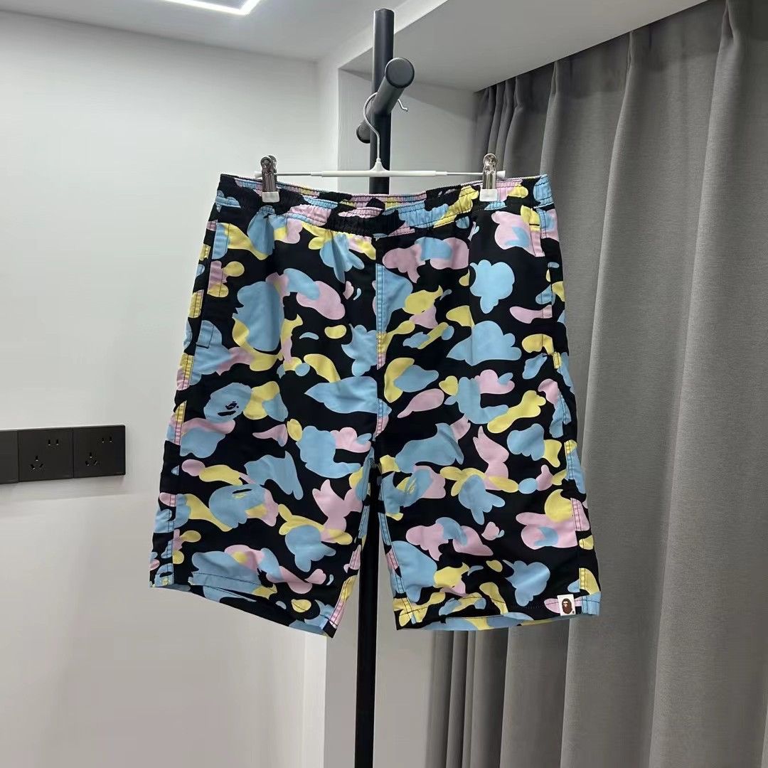 Bape COLOR CAMO SHORTS Size US 33 - 1 Thumbnail