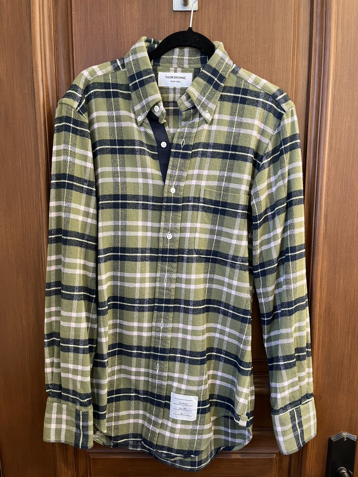 Thom Browne Thom Browne Shirt flannel Size US S / EU 44-46 / 1 - 1 Thumbnail