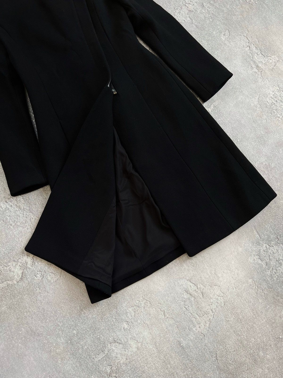 Gucci Gucci Black Wool Coat Sz 38 Zip Long Jacket Classic Elegant Size XS / US 0-2 / IT 36-38 - 5 Thumbnail