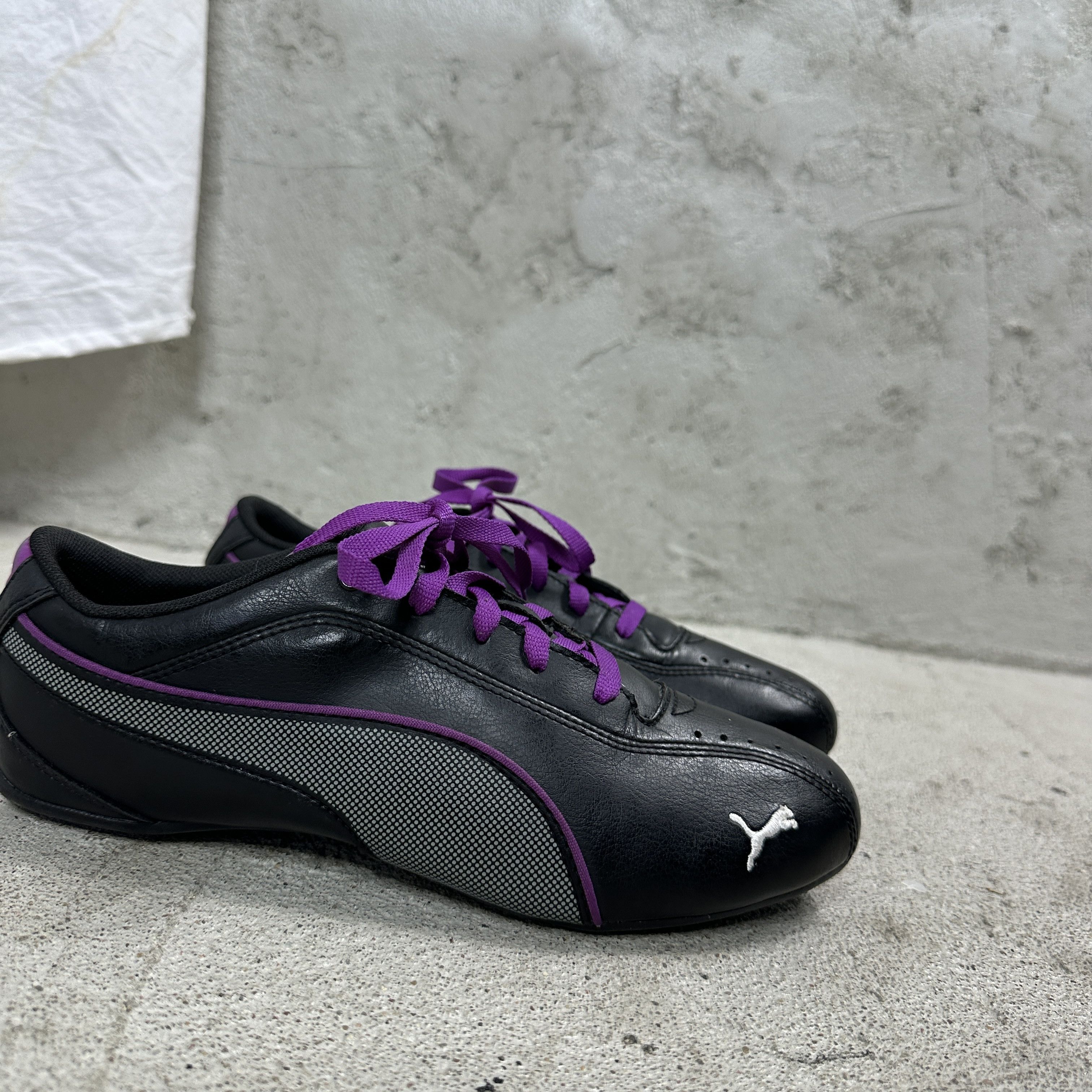 Puma × Vintage Vintage Y2K Sportswear Leather Puma Speed Cat 00s Sneakers Size US 7 / IT 37 - 3 Thumbnail