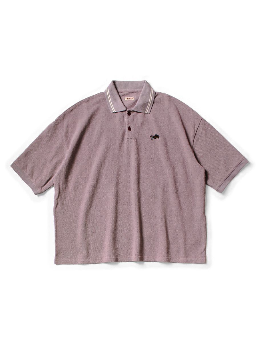 Kapital KAPITAL Dry Kanoko Box Polo shirt Piano Size US XL / EU 56 / 4 - 1 Thumbnail