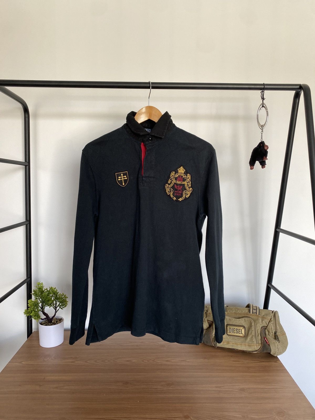 Vintage Polo Ralph Lauren Royal Crest Drago Rugby