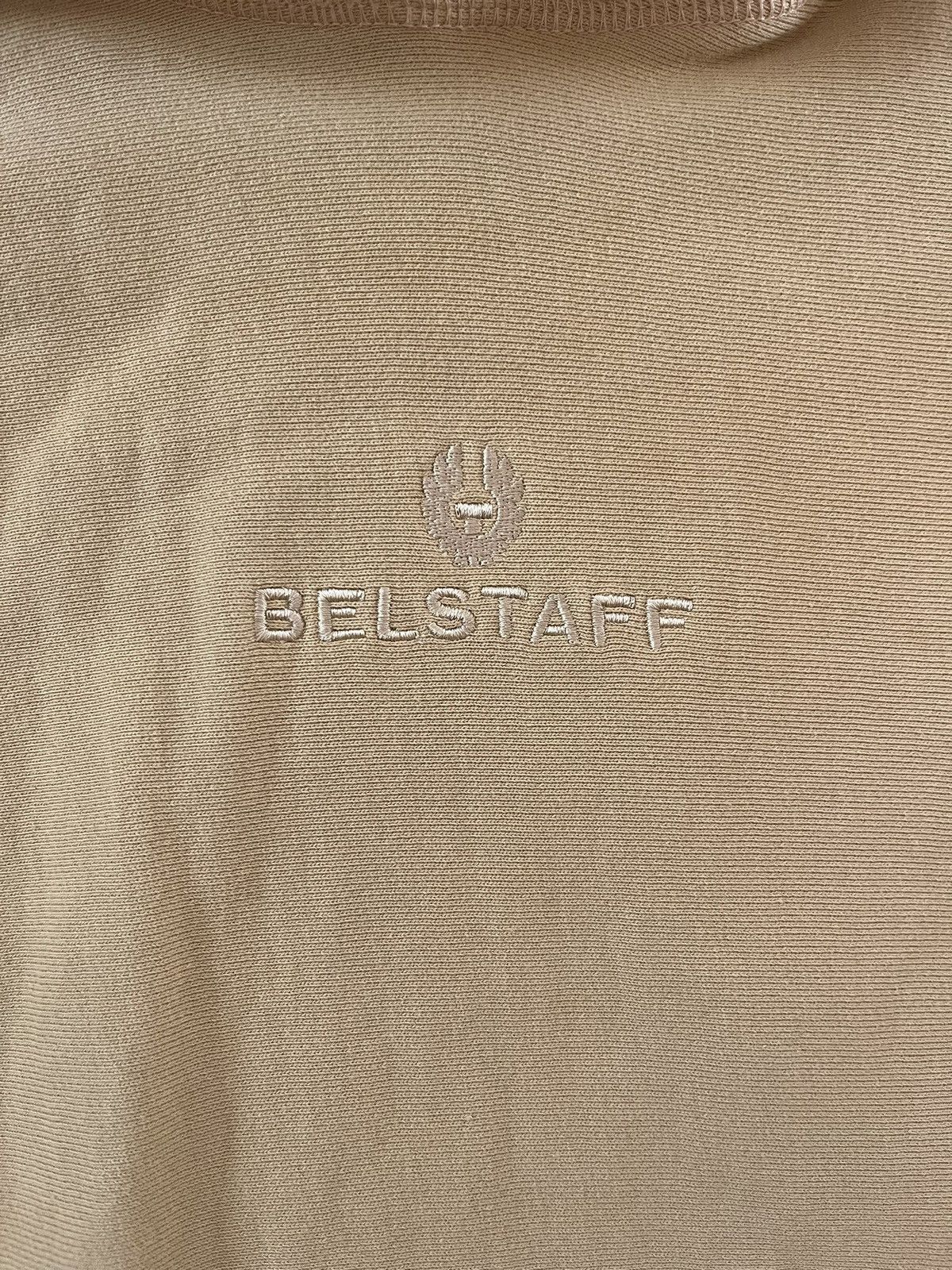 Belstaff Belstaff Mustard Embroidered Hoodie Size US L / EU 52-54 / 3 - 2 Thumbnail