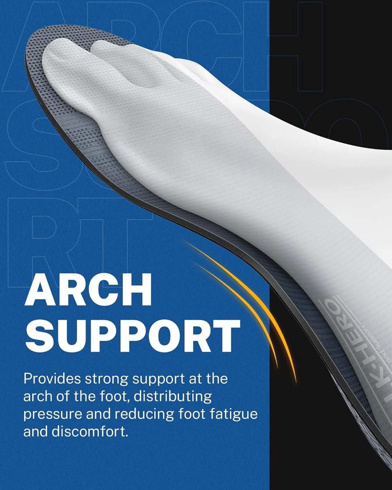 Karen Walker Medical Orthotic Insoles Men's 6-6.5/Women 8-8.5 Brand New Size ONE SIZE - 3 Thumbnail