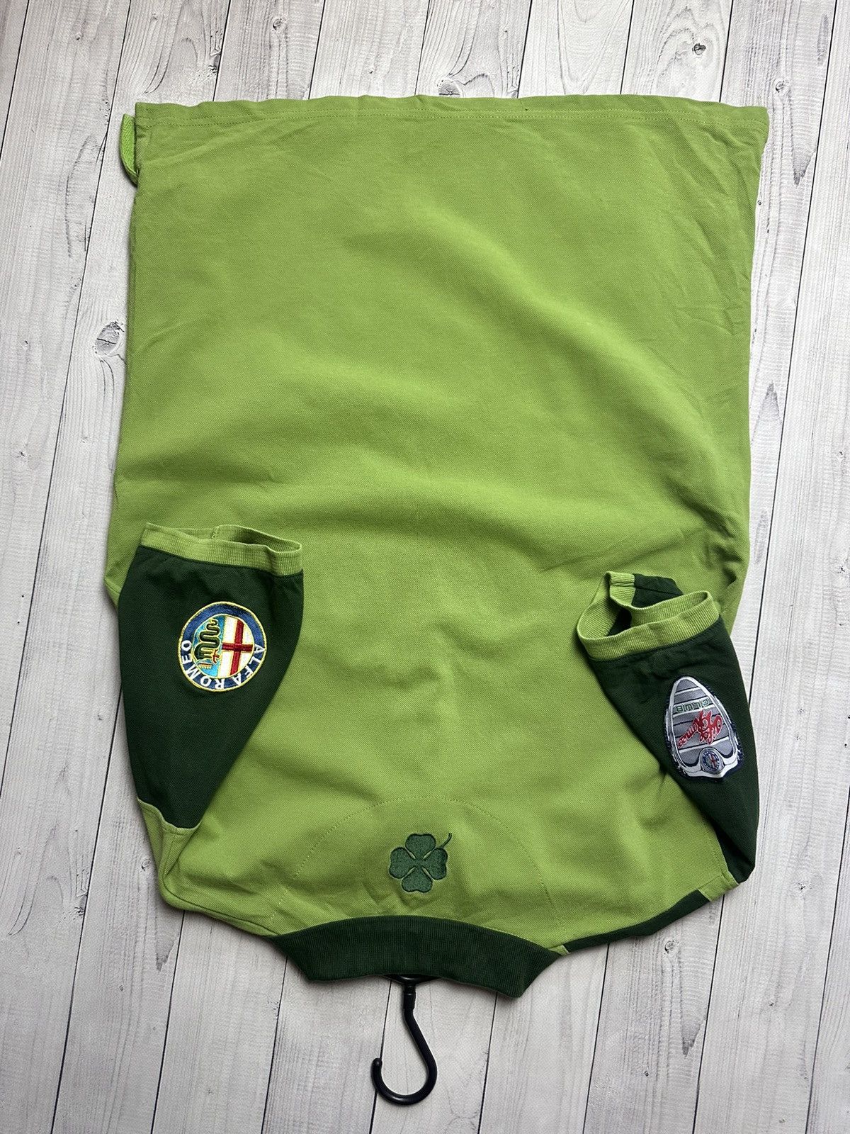 Other Vintage Racing polo Alfa Romeo green size XL logo Size US XL / EU 56 / 4 - 6 Thumbnail