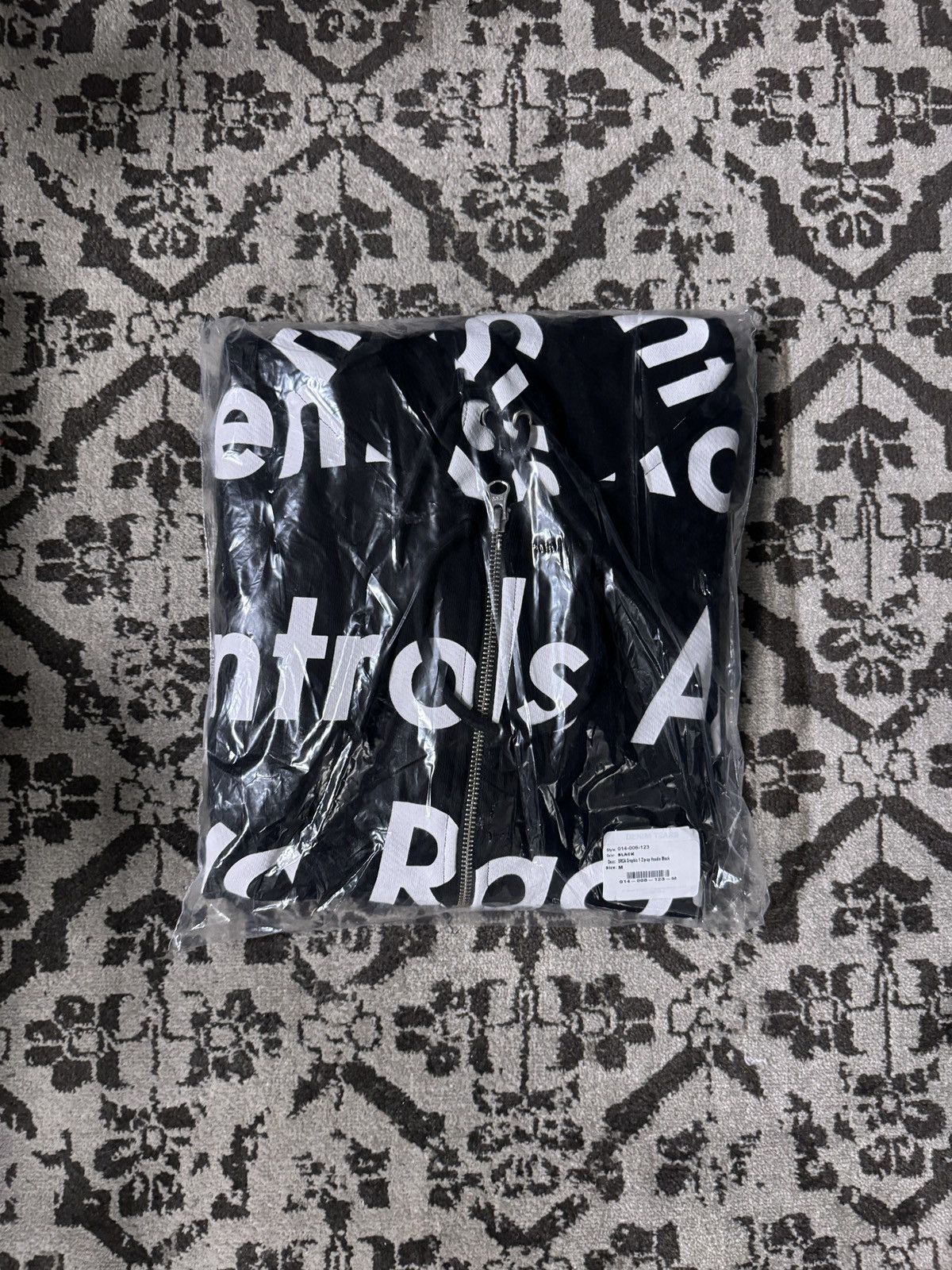 image of Denim Tears In Collaboration With Arthur Jafa in Black, Men's (Size Medium)