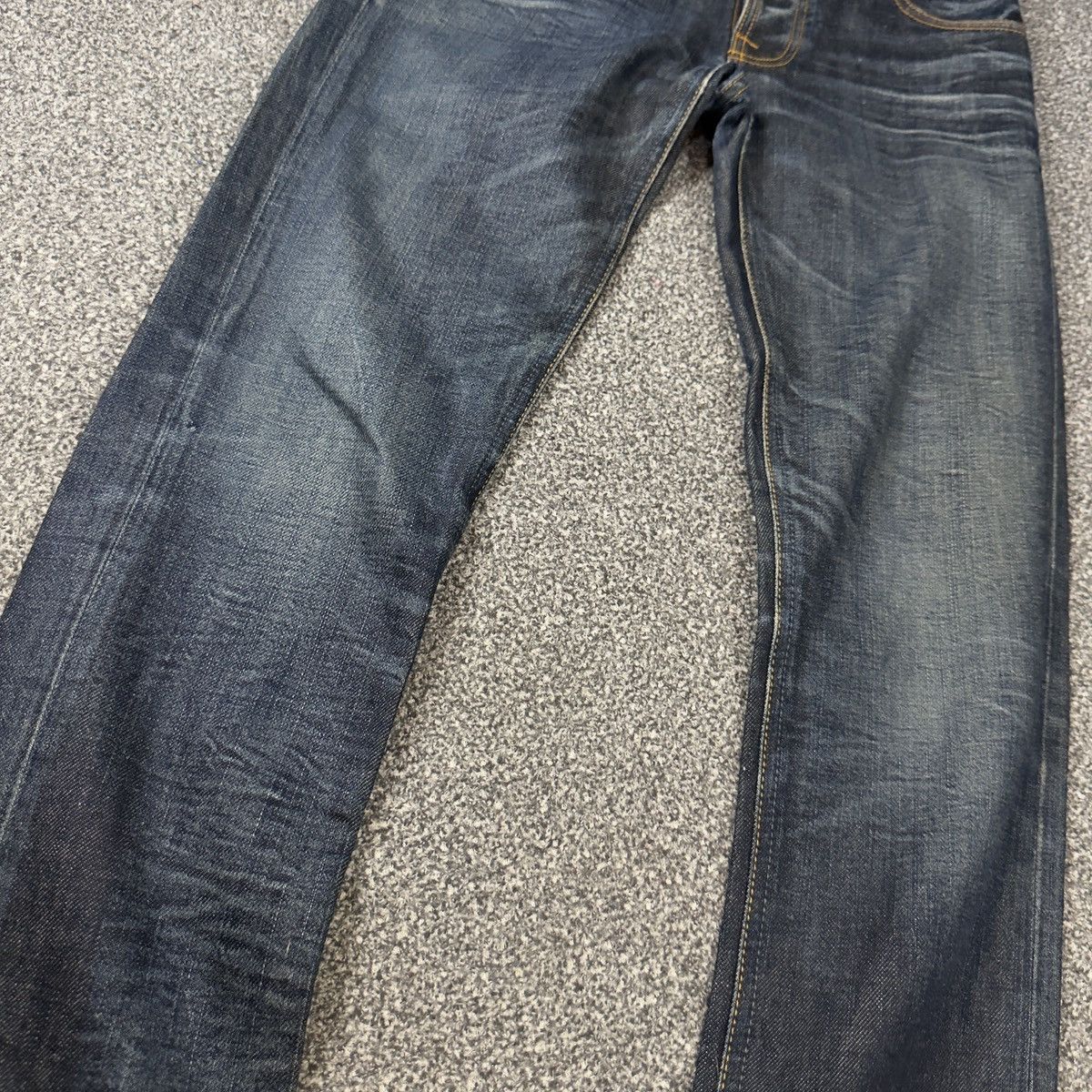 Nudie Jeans Y2K Streetwear Grim Tim Deep Shade Denim Size US 28 / EU 44 - 5 Thumbnail