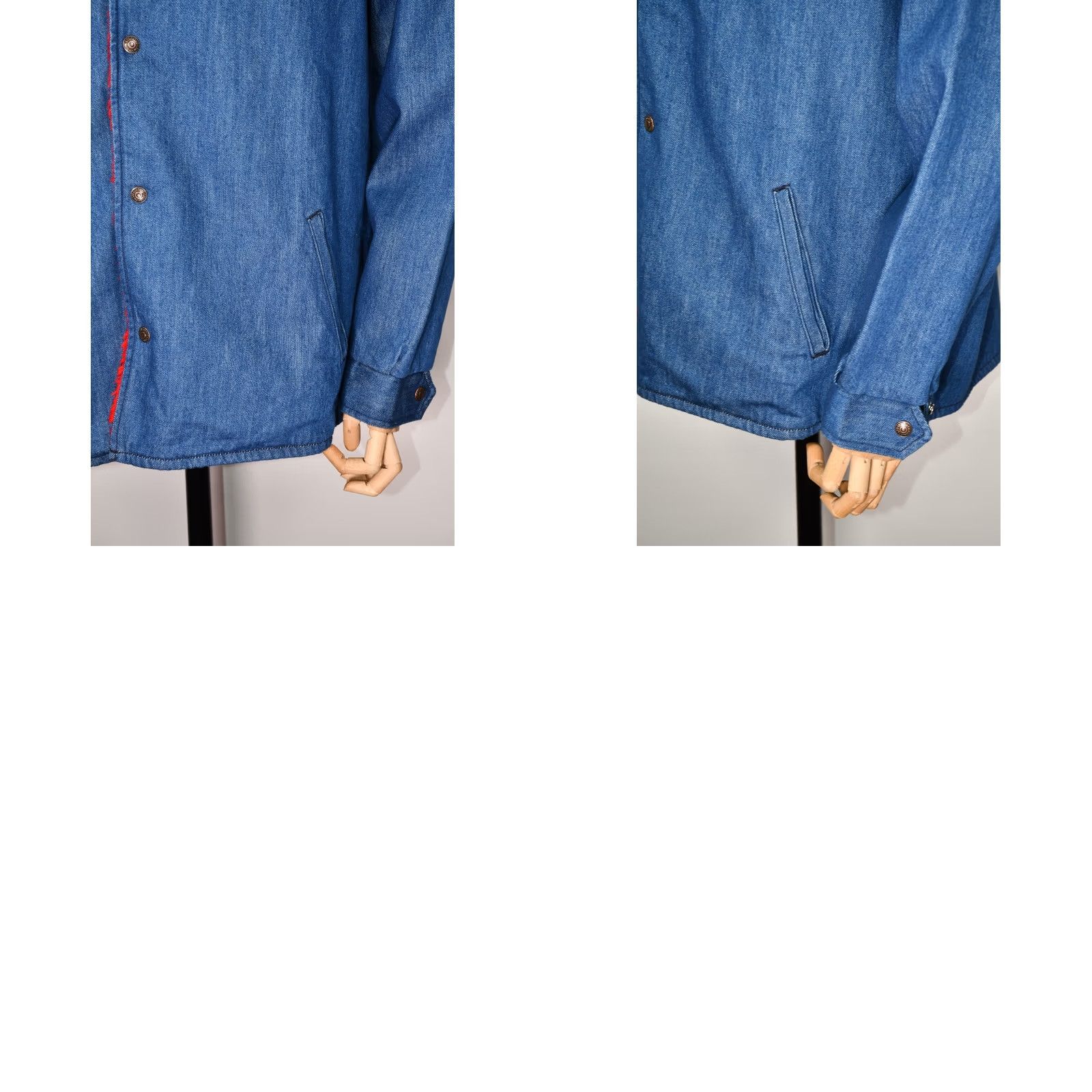 Levi's Levi’s Sherpa Car Jacket NO FUN LVC Vintage Clothing Archives Men’s Jacket L Blue 100% Cotton Size US L / EU 52-54 / 3 - 9 Thumbnail