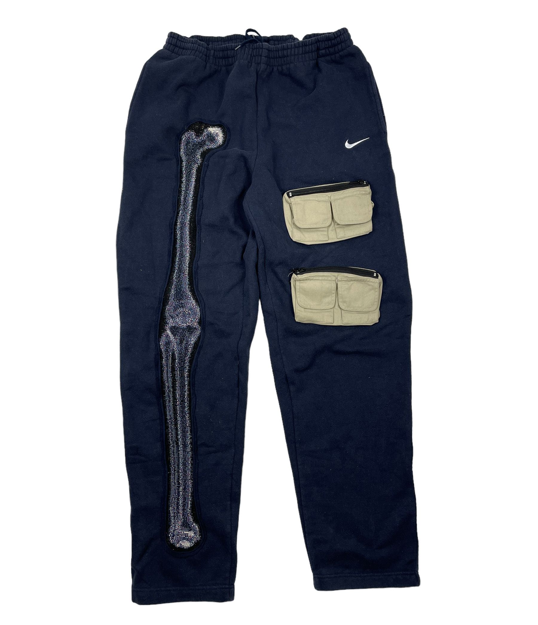 Nike Archive custom Nike reworked skeleton pants Size US 32 / EU 48 - 1 Thumbnail
