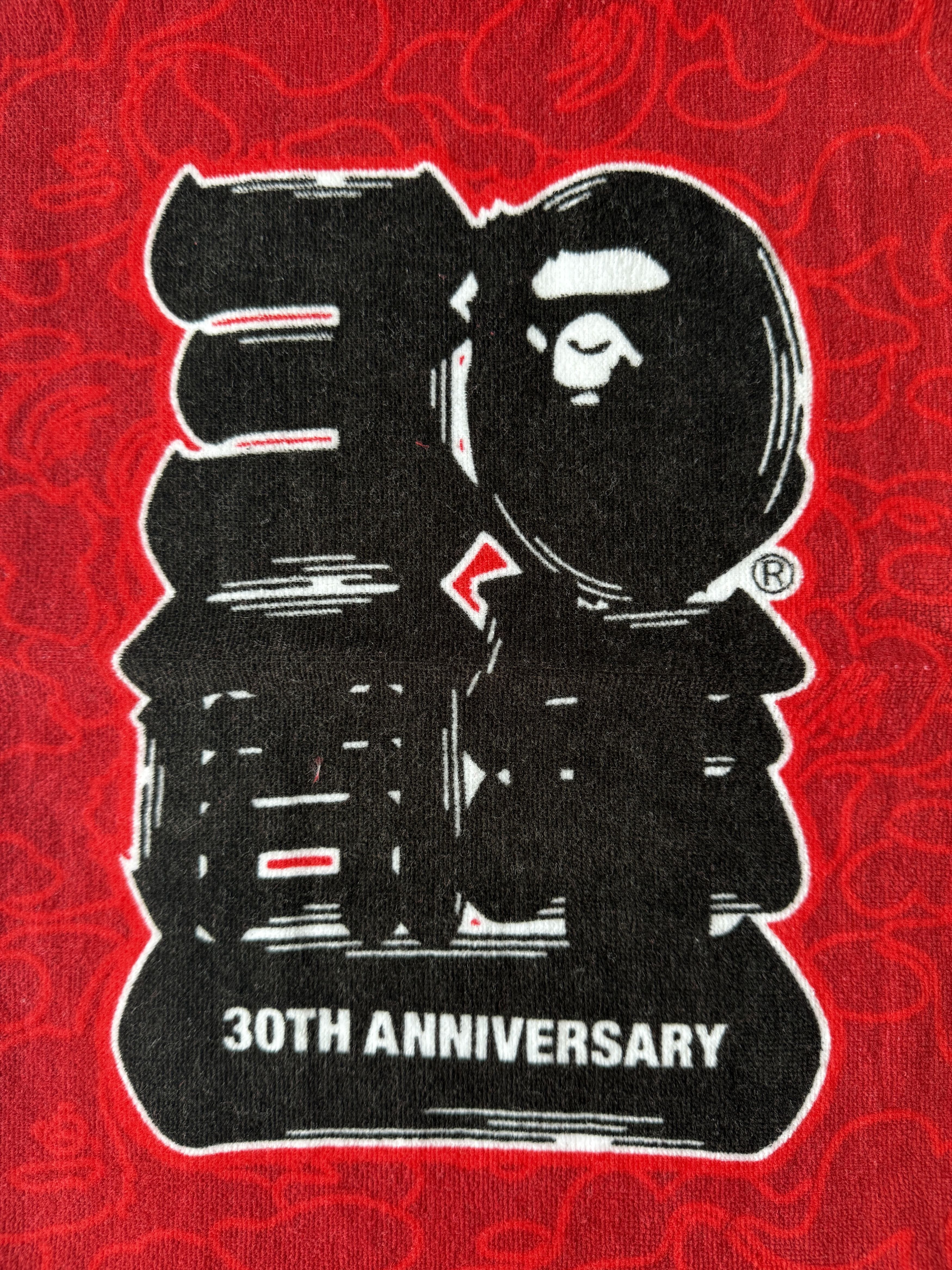 Bape BAPE CARD MEMBERS EXCLUSIVE 30TH ANNIVERSARY TOWEL Size ONE SIZE - 2 Thumbnail