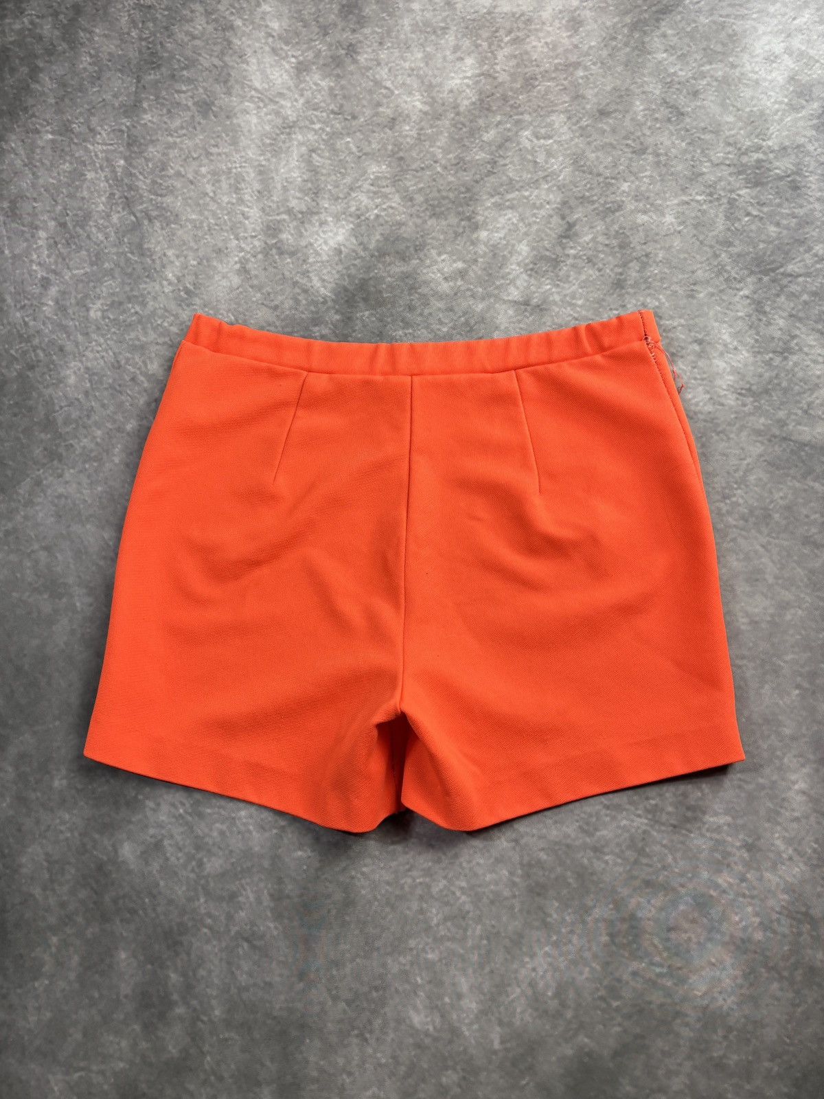 Vintage 1970s Polyester Shorts Vintage TanJay Canada Booty Shorts Size 34" / US 12 / IT 48 - 5 Thumbnail