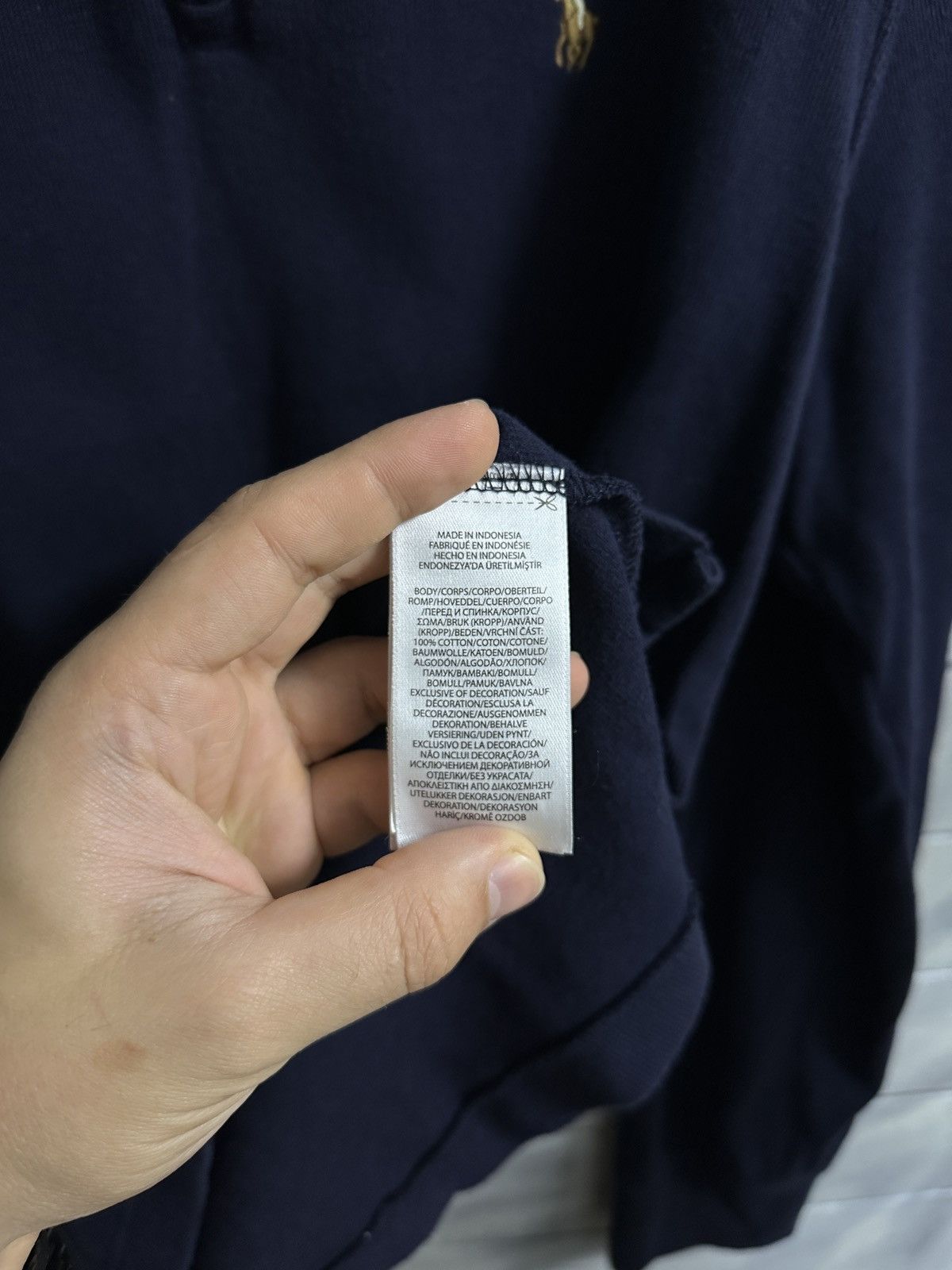 Polo Ralph Lauren Luxury Zip Sweater Polo Ralph Lauren Color Logo Size S-M Size US S / EU 44-46 / 1 - 9 Thumbnail