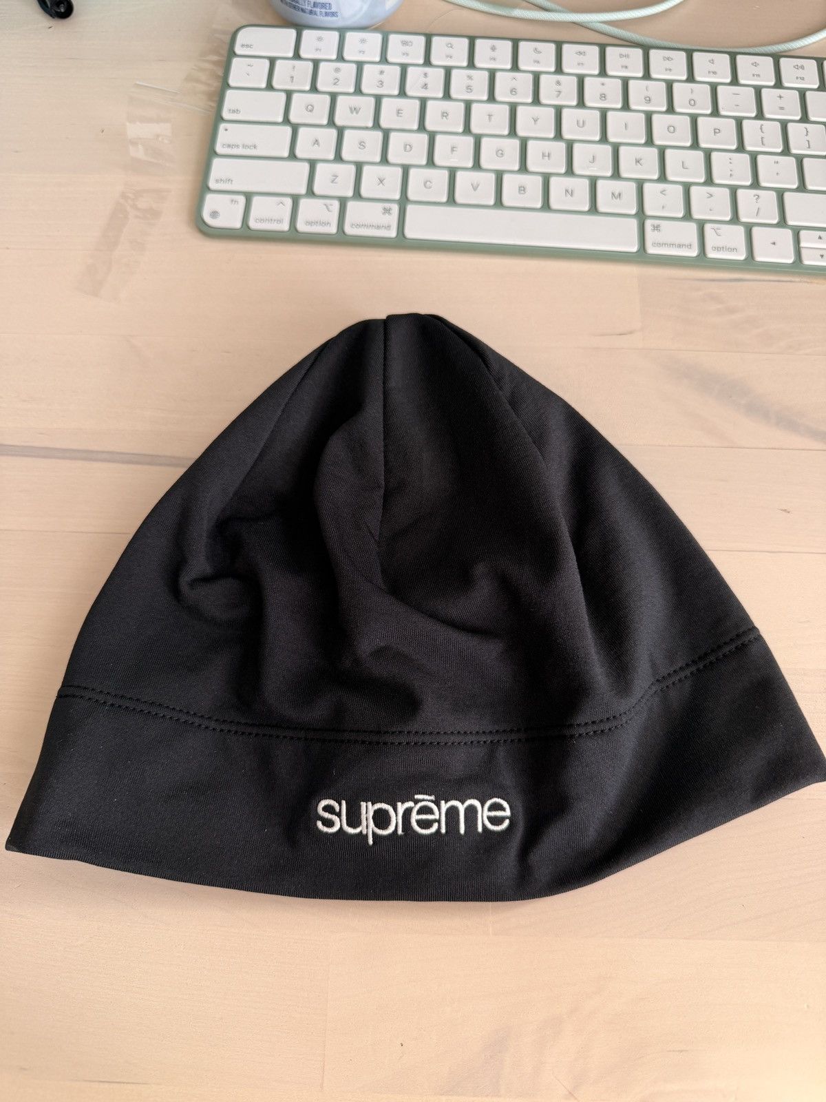 Supreme x Marmot Base Layer Beanie Black | Grailed