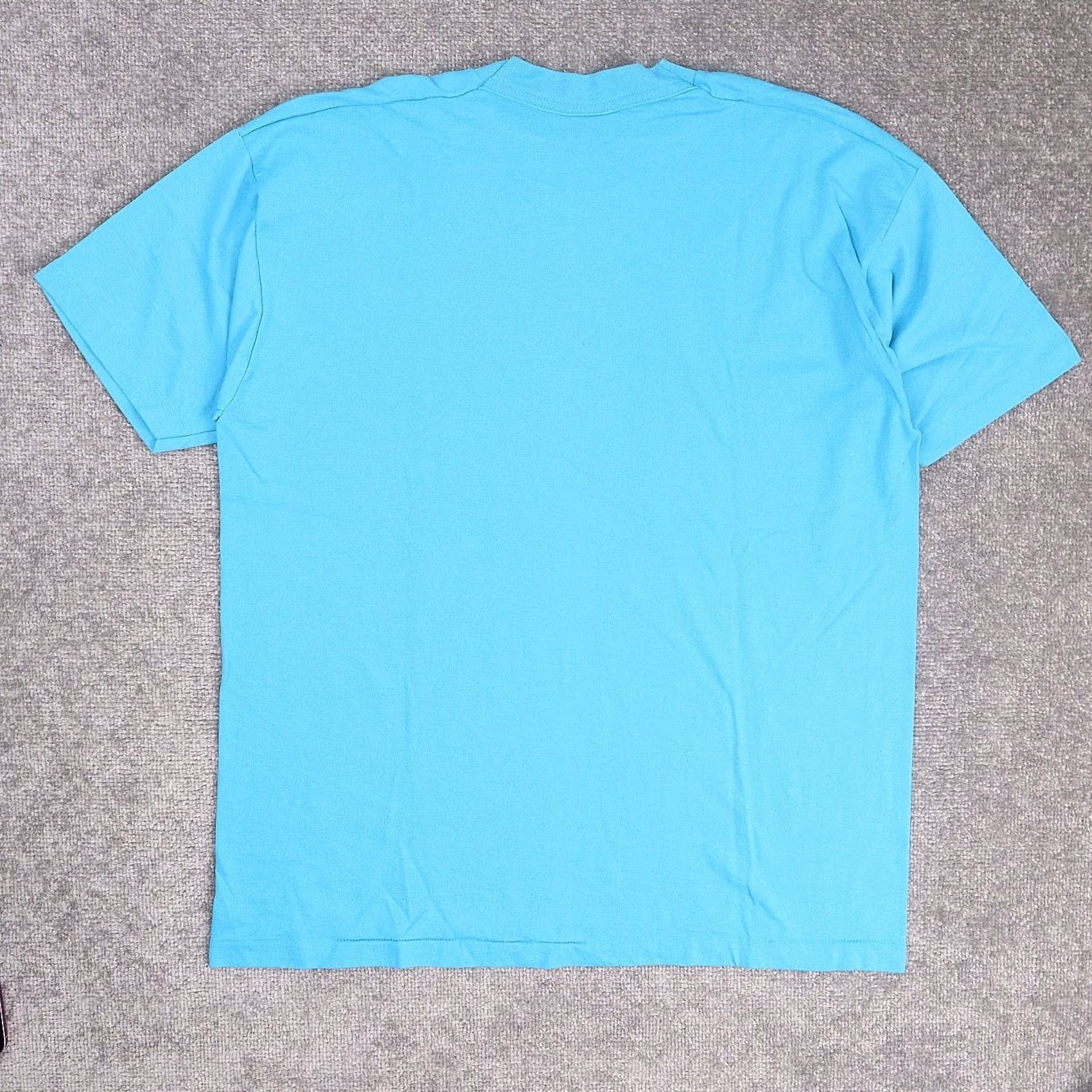 Vintage VTG Flint River Festival Florida USA Made in USA XL Blue Short Sleeve T-Shirt Men Size US XL / EU 56 / 4 - 2 Thumbnail