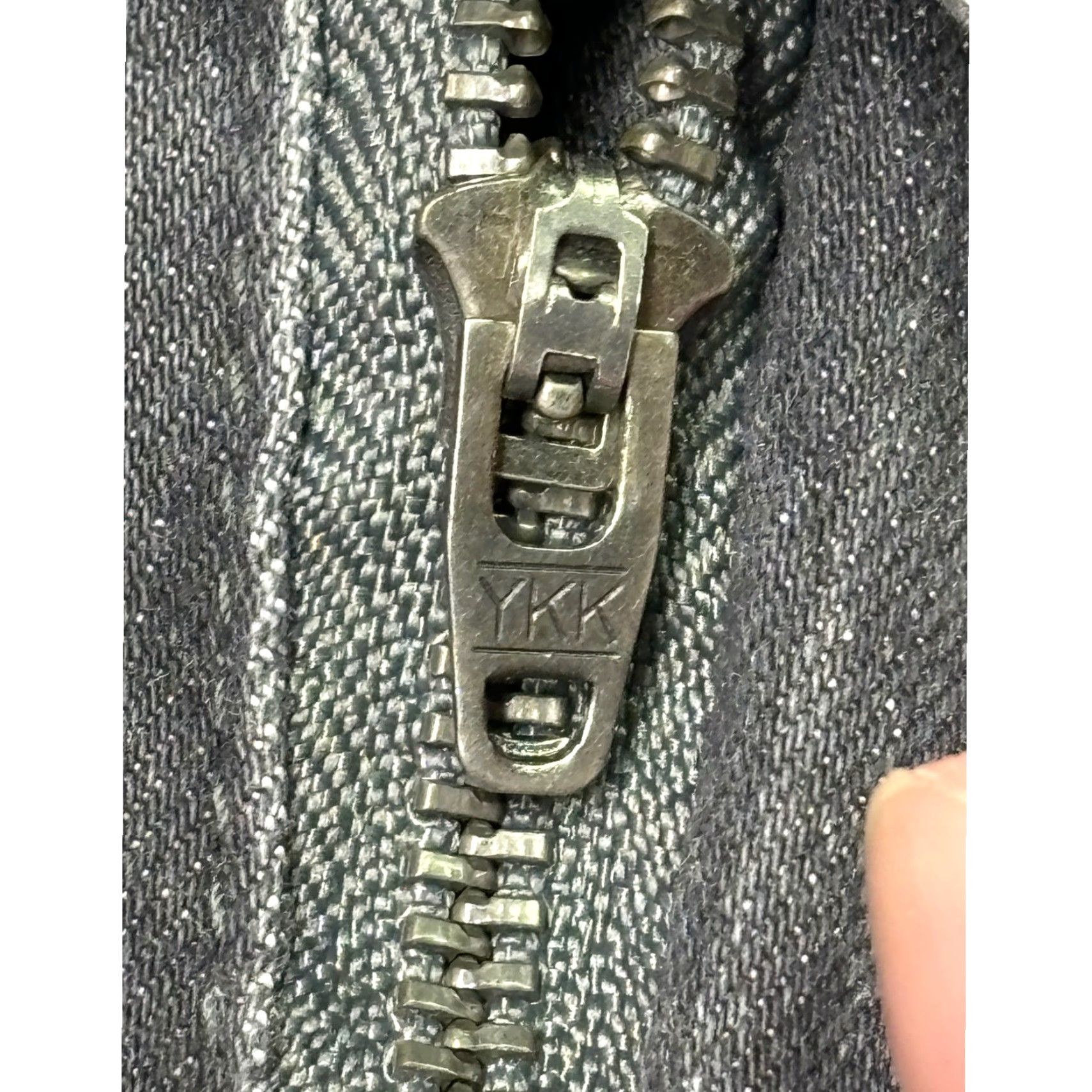 7 For All Mankind 7 For All Mankind Slimmy Jeans Women Slim Distressed Charcoal Wash 27 in Waist 12 26x27 Size 34" / US 12 / IT 48 - 3 Thumbnail