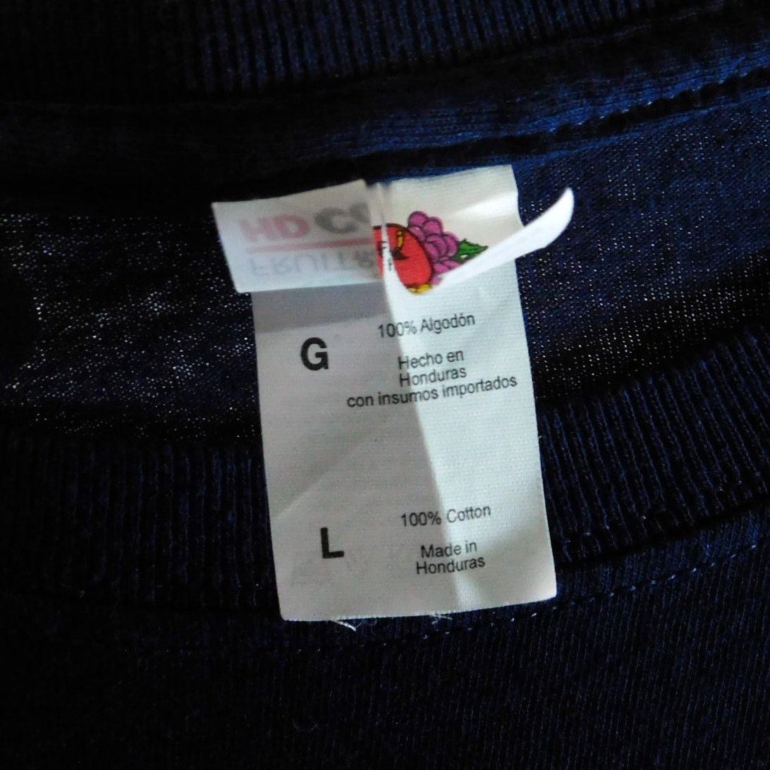 Fruit Of The Loom Lil Tecca We Love You Tecca Tour T Shirt Size L Blue Dates Size US L / EU 52-54 / 3 - 3 Thumbnail