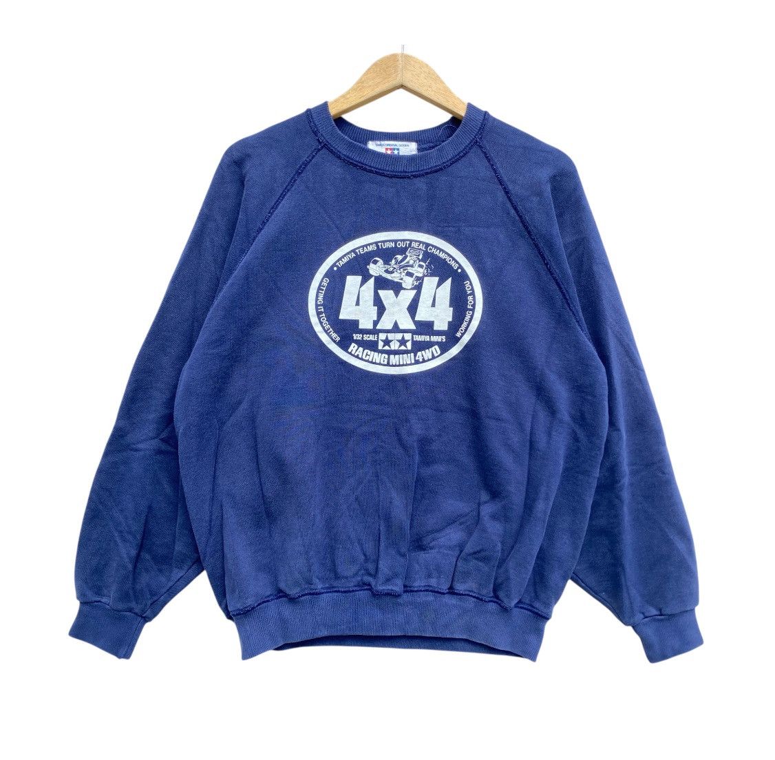 Japanese Brand × Vintage Vintage Tamiya Racing 4WD 4x4 champions sweatshirt XL Size US XL / EU 56 / 4 - 1 Thumbnail