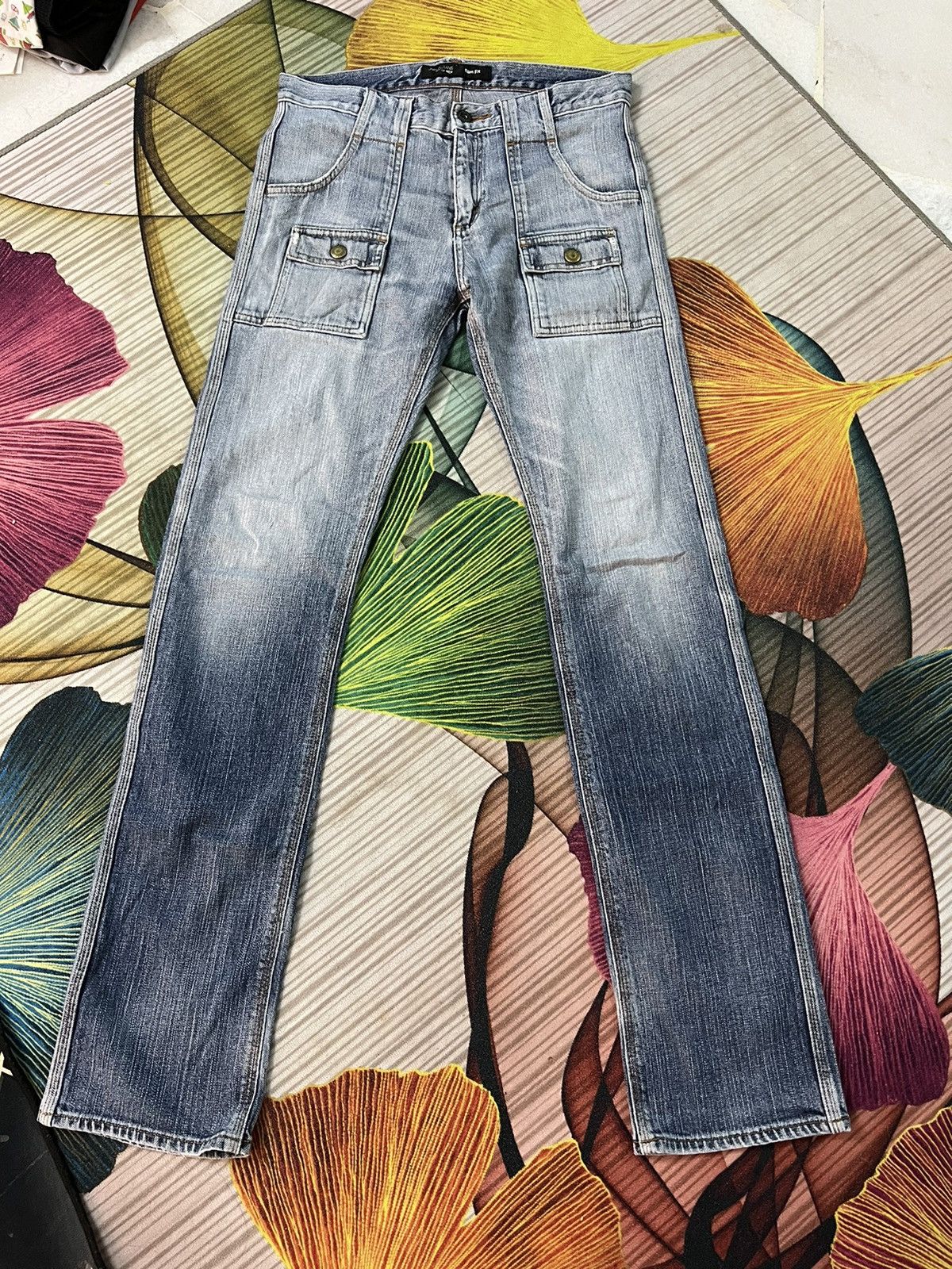 Vintage Uniqlo Faded Distressed Bush Pants w29