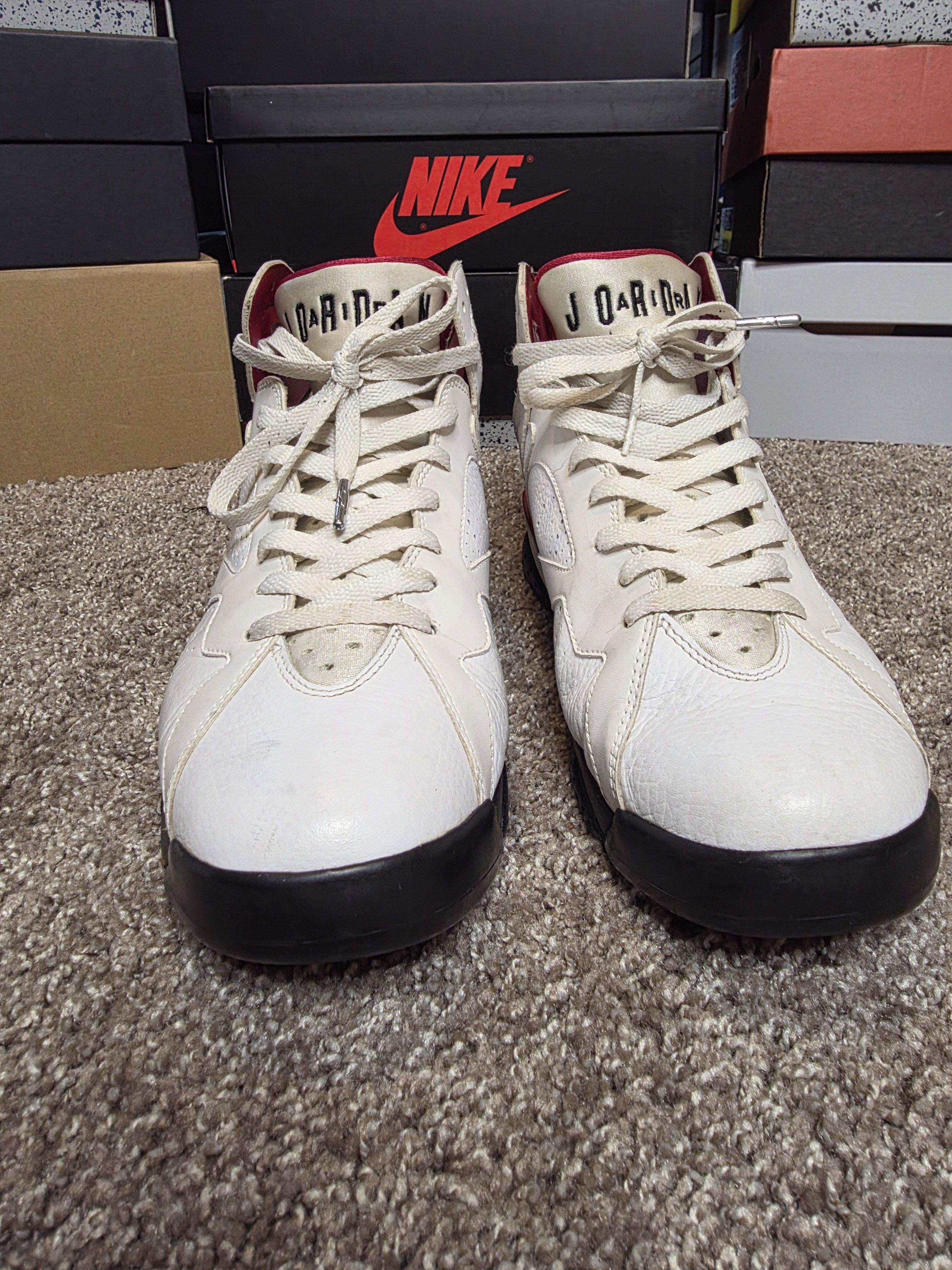 Jordan Brand Air Jordan 7 Cardinal (2011) Size US 11.5 / EU 44-45 - 3 Thumbnail