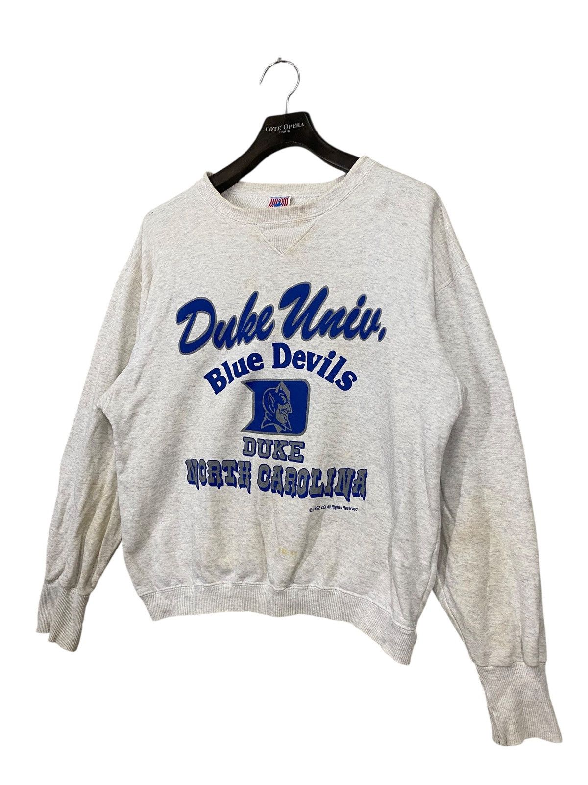 Other Vintage 1992 american duke univ blue devils sweatshirt Size US L / EU 52-54 / 3 - 2 Thumbnail