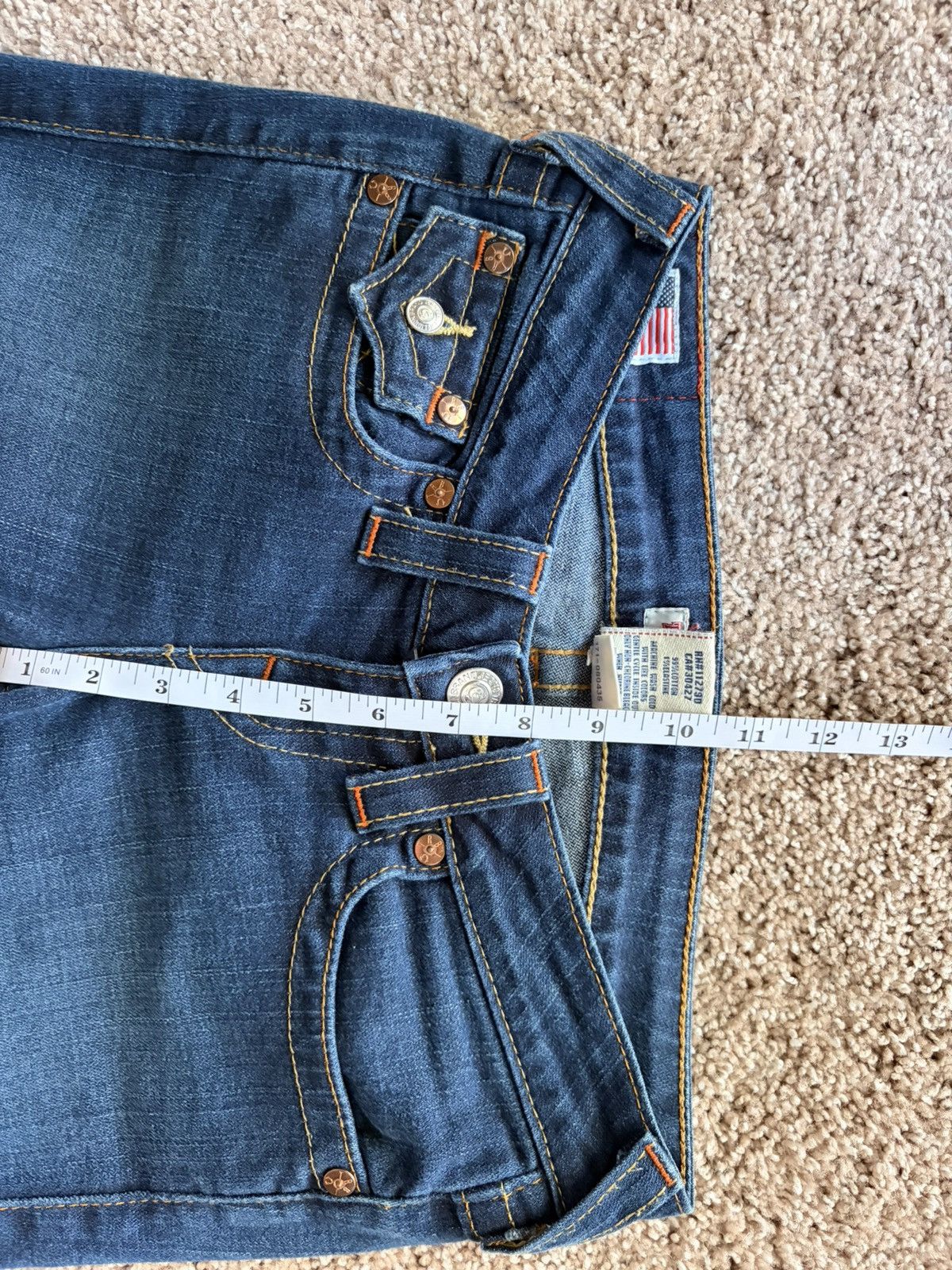 True Religion True Religion Jeans Navy Blue Size 27" / US 4 / IT 40 - 5 Thumbnail