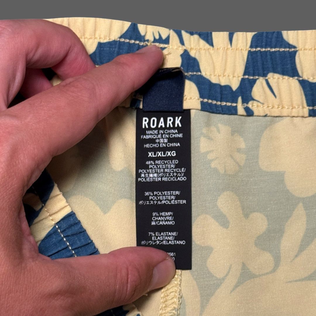 Roark Roark Shorey 16" RB470 Cagliari Costa Print Swim Shorts XL Size US 35 - 5 Thumbnail