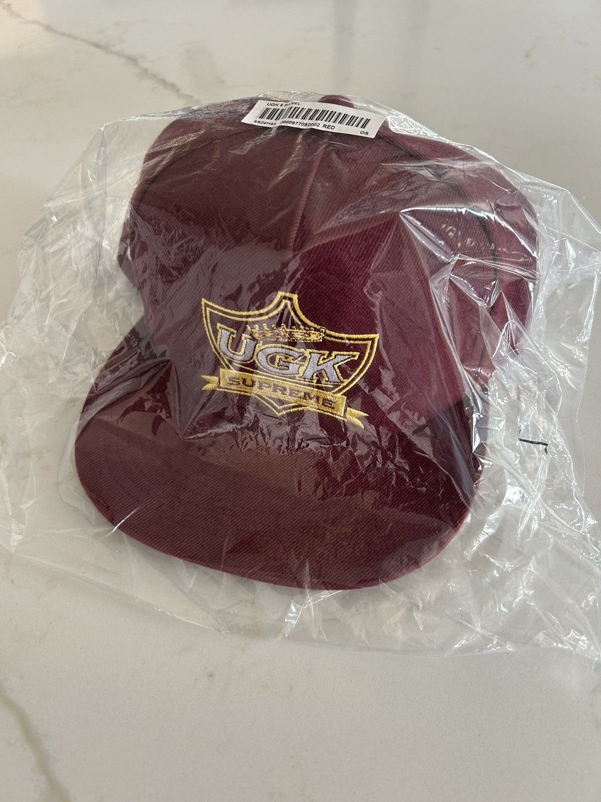 image of Supreme Ugk 5 Panel Red Maroon Burgundy, Men's
