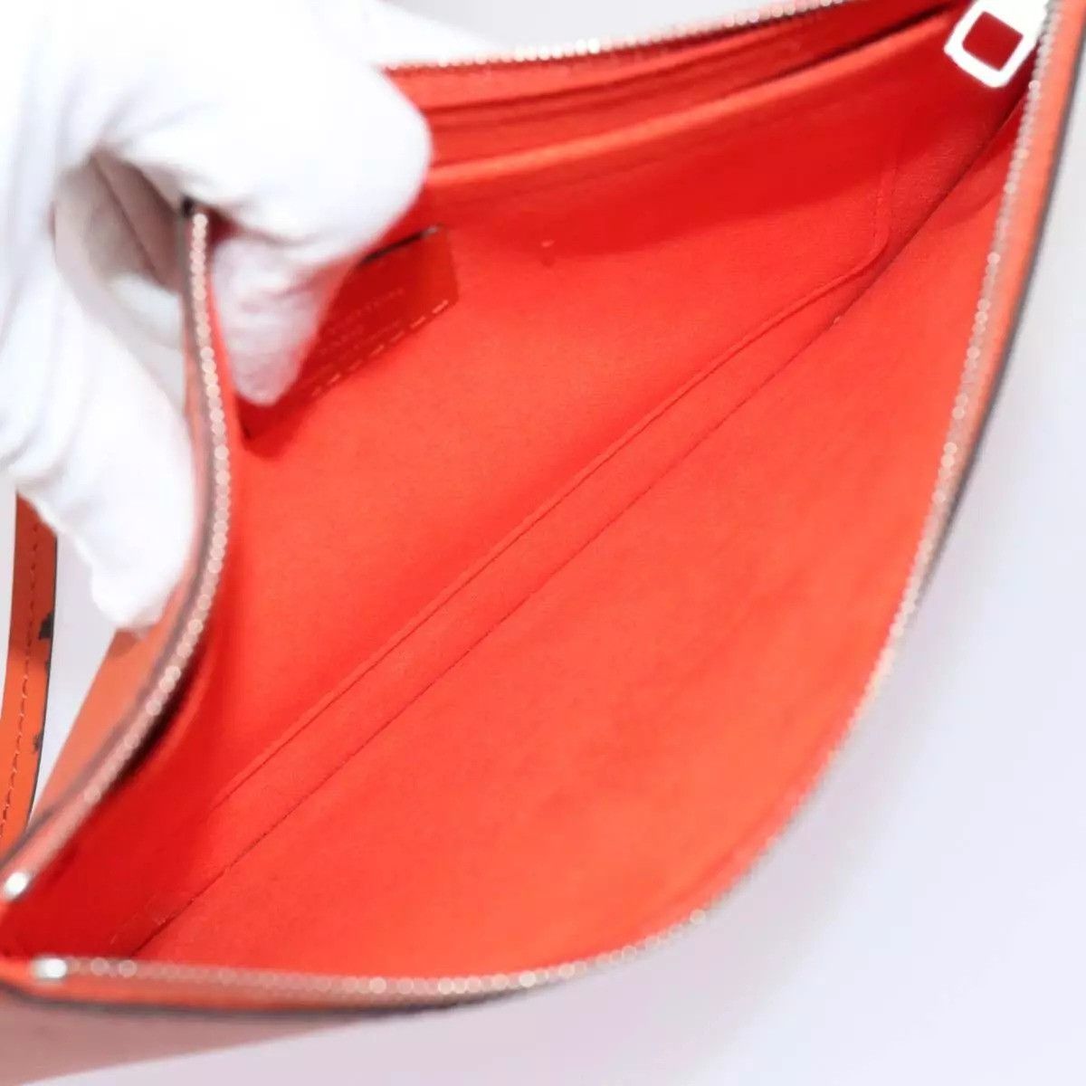 Louis Vuitton LOUIS VUITTON Epi Neverfull MM Tote Bag Orange Pimon Size ONE SIZE - 13 Thumbnail