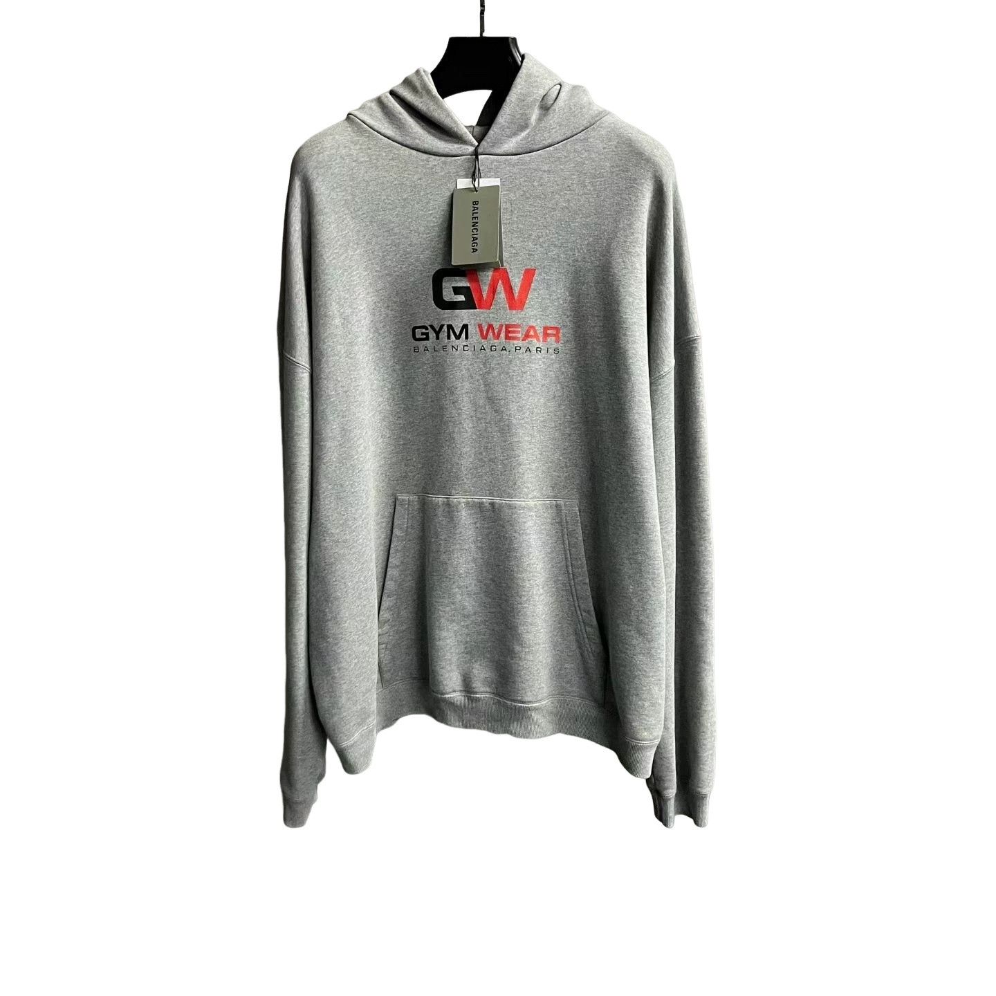 Balenciaga Balenciaga Destroyed Gym Wear Logo Hoodie XS Size US XS / EU 42 / 0 - 1 Thumbnail