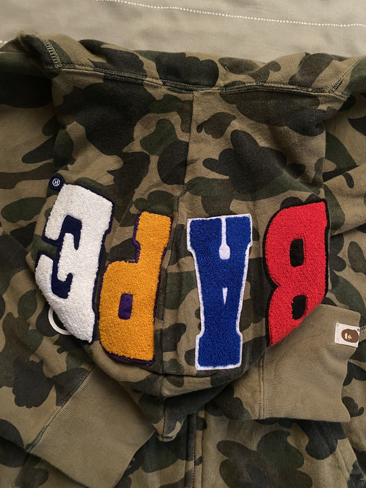 Bape 1st Camo 2nd Ape Full Zip Hoodie Size US M / EU 48-50 / 2 - 3 Thumbnail
