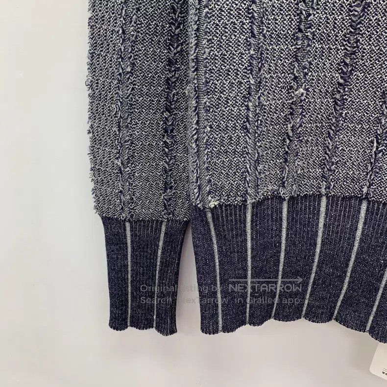 Thom Browne Thom Browne Round Neck Long Sleeve Knit Top Size US XS / EU 42 / 0 - 4 Thumbnail
