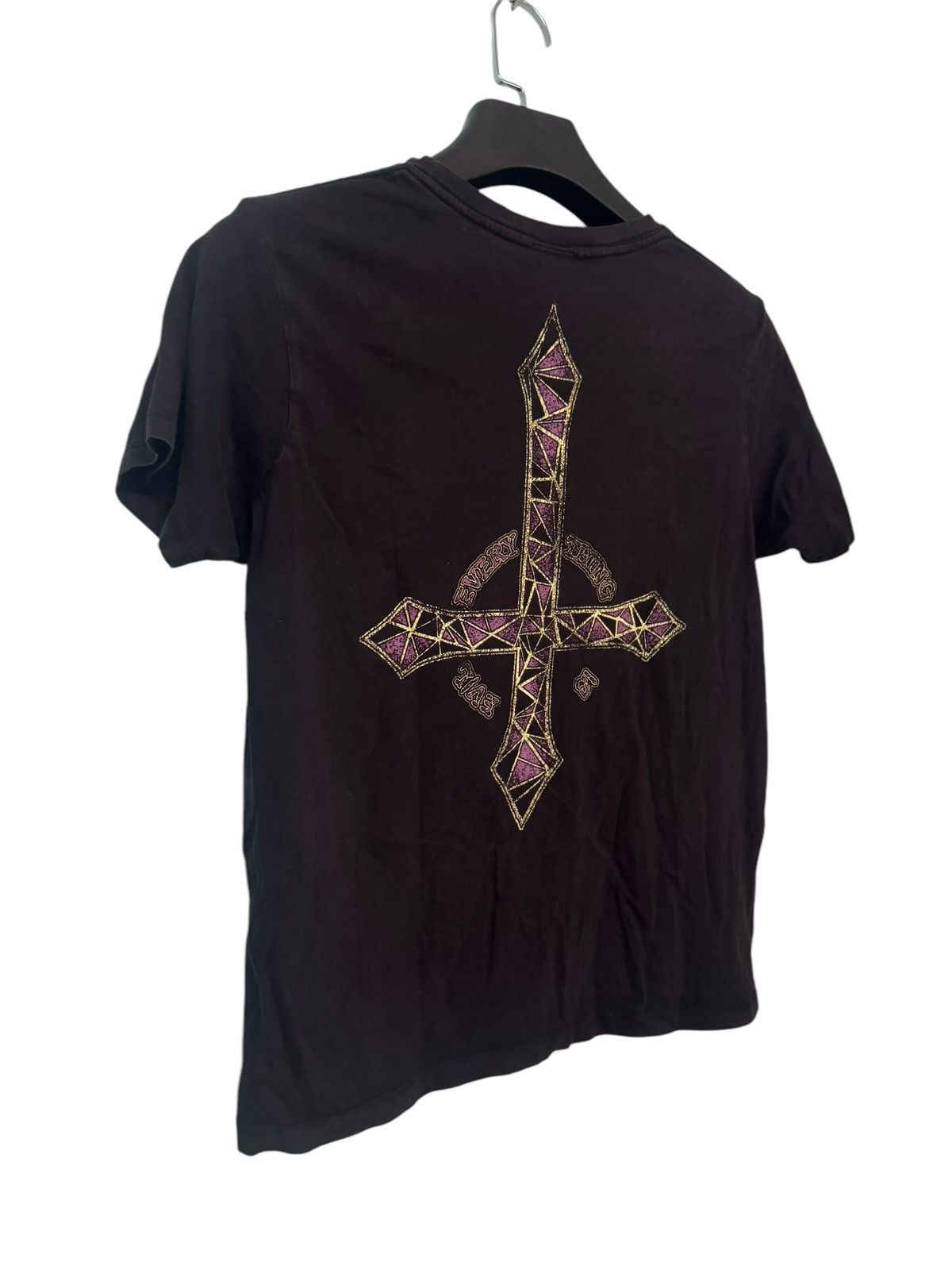 If Six Was Nine 💥PUNK DESIGN ANTI CROSS EVERYTHING IS EVIL Size US S / EU 44-46 / 1 - 3 Thumbnail