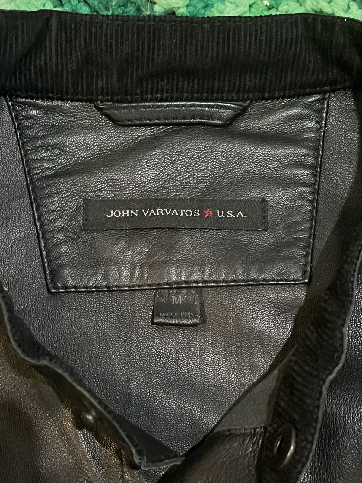 John Varvatos John Varvatos Black Leather Jacket Size US M / EU 48-50 / 2 - 2 Thumbnail