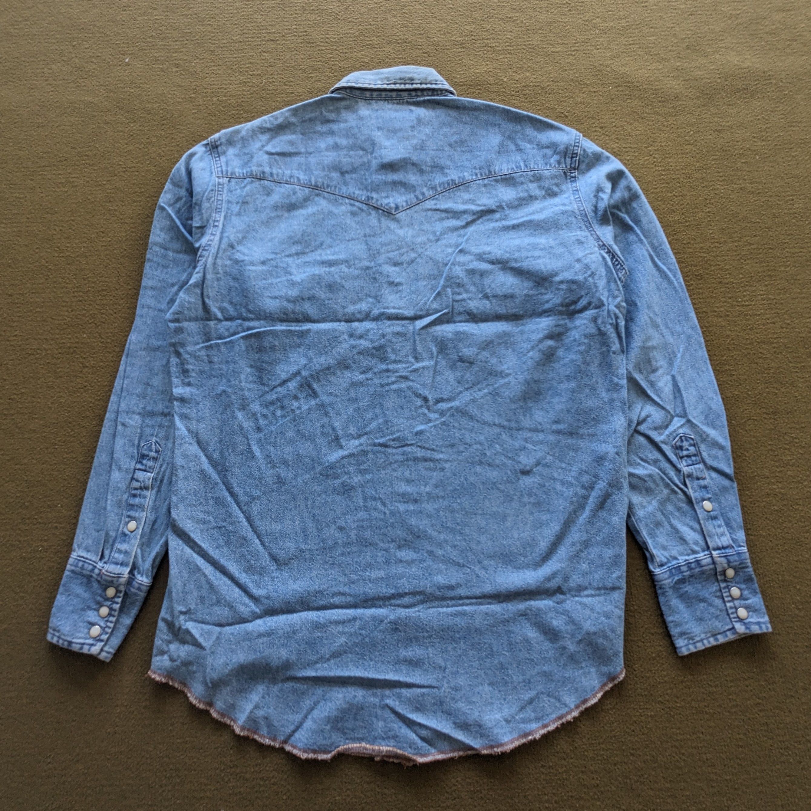 Wrangler Vintage Wrangler Brand Denim Shirts Size US M / EU 48-50 / 2 - 3 Thumbnail