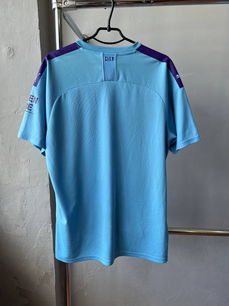 Puma 2019/20 MANCHESTER CITY HOME SOCCER JERSEY FOOTBALL SHIRT XL Size US XL / EU 56 / 4 - 12 Thumbnail