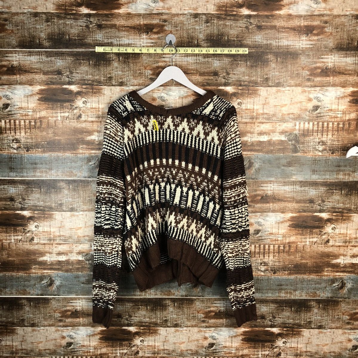 Japanese Brand Japan vintage Brown Cardigan Knitwear #A1584 Size US M / EU 48-50 / 2 - 10 Thumbnail