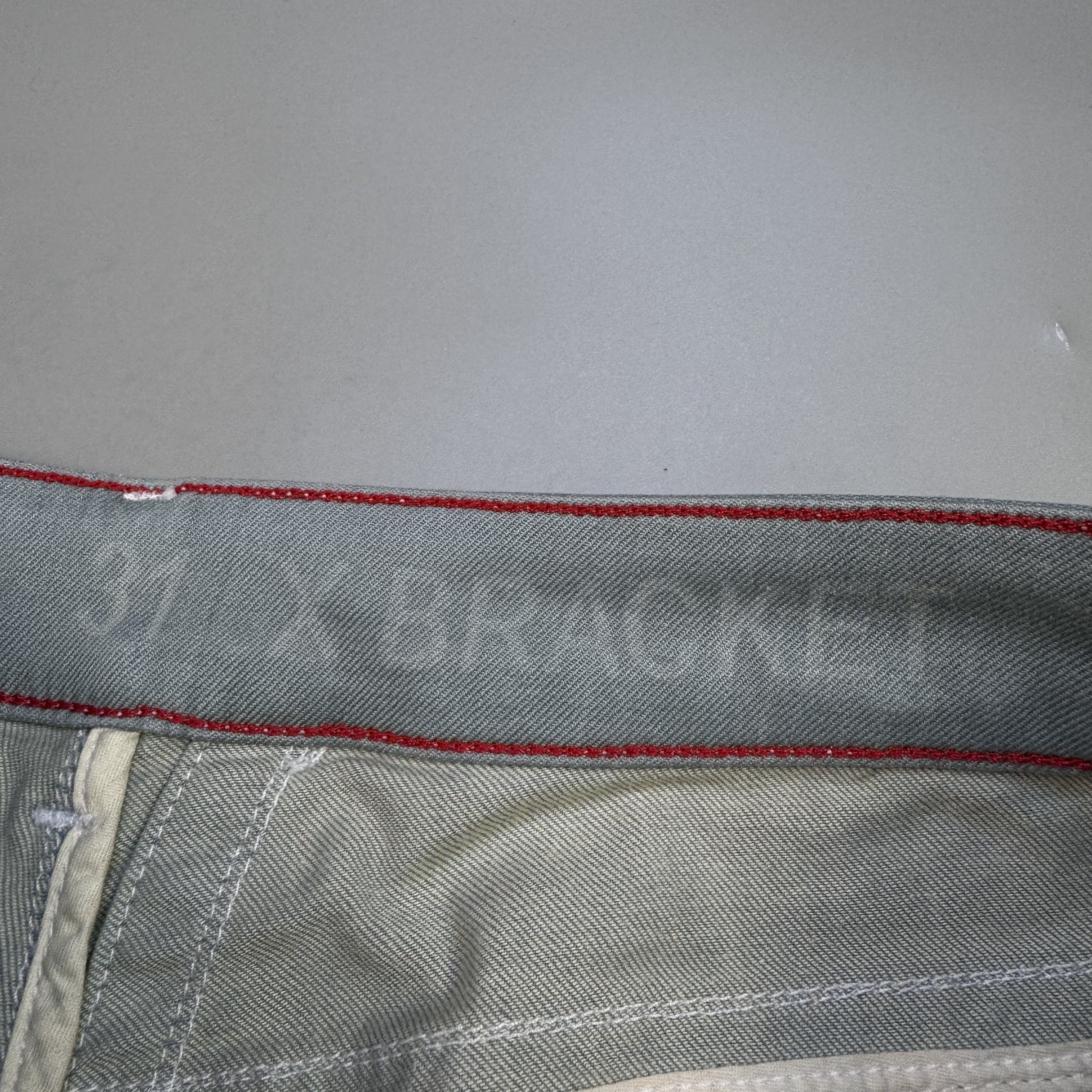 Marithe + Francois Girbaud MARITHE FRANCOIS GIRBAUD X BRACKET WASH JEANS DENIM PANT Size 32" / US 10 / IT 46 - 4 Thumbnail