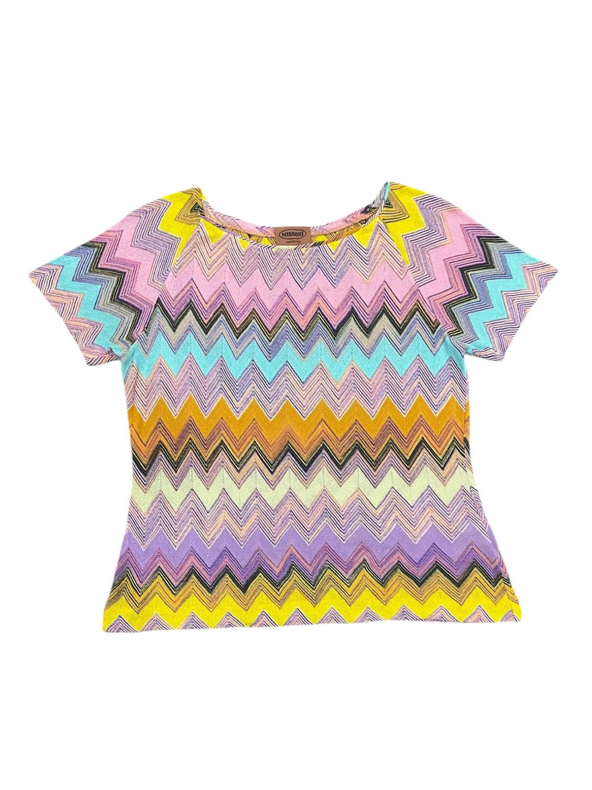 Missoni VTG 90s Missoni Iconic Elements Shirts Size S / US 4 / IT 40 - 1 Thumbnail