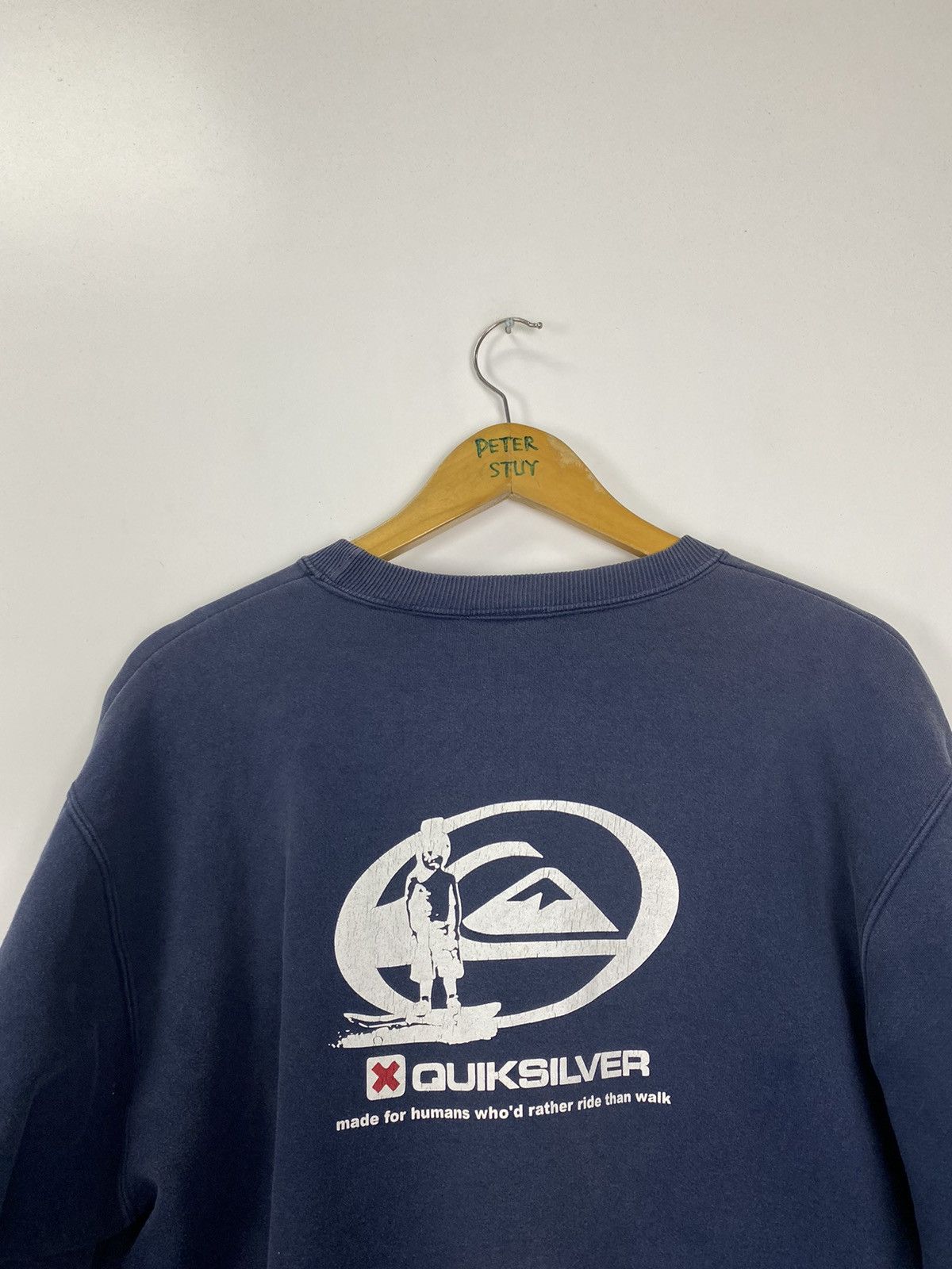Quiksilver × Vintage Vintage Quiksilver big logo sweatshirt Size US L / EU 52-54 / 3 - 11 Thumbnail