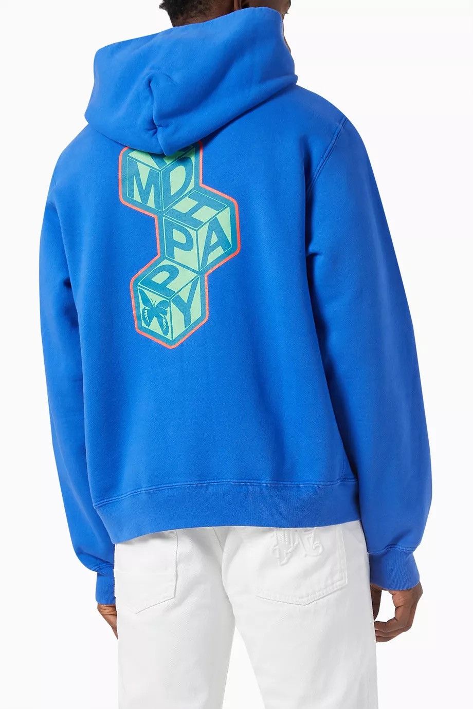 Madhappy MADHAPPY Unisex Cube Hoodie in Cotton Fleece Clemantis Size US M / EU 48-50 / 2 - 2 Thumbnail