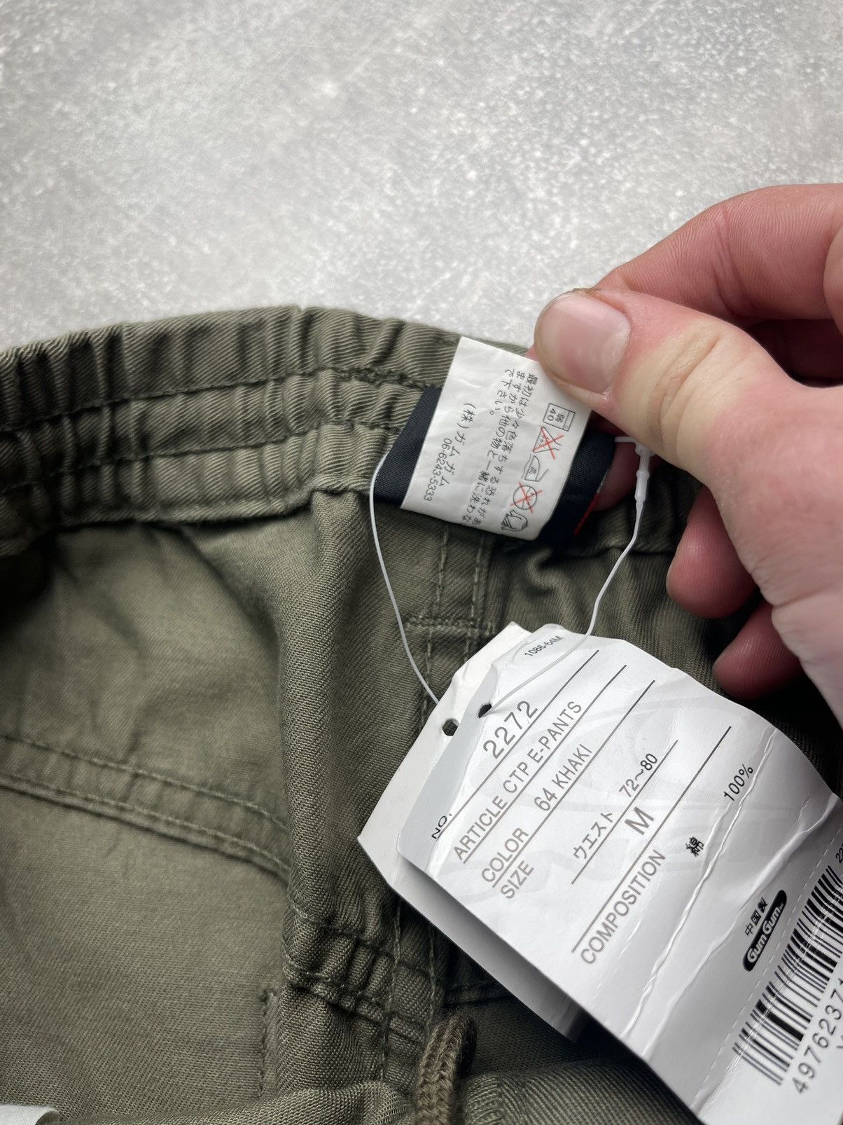 O'Neill Oneill Vintage 90s DeadStock Cargo Carpenter Khaki Pants Size US 31 - 11 Thumbnail