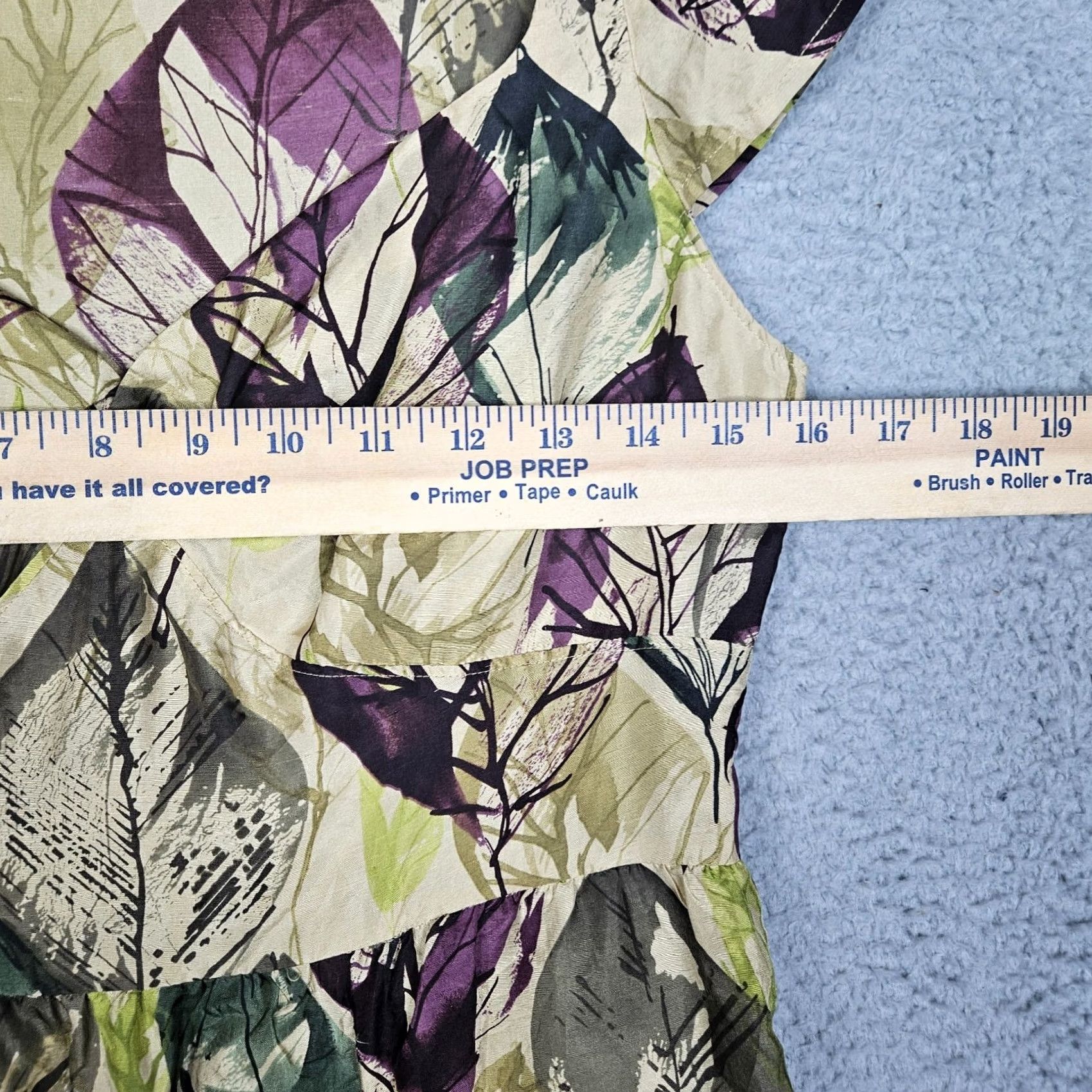 Rains VIOLA Dress Women's Silk Knee Length A-Line Floral Round Neck Short Sleeve 2 Multicolor Modern Pattern 100% Silk Size XS / US 0-2 / IT 36-38 - 4 Thumbnail