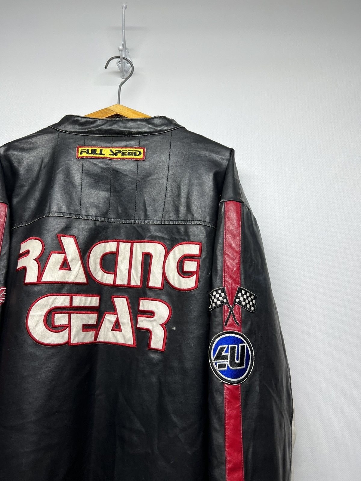 Vintage Vintage Y2k Redmax Speed Leather Racing Gear Jacket 00’s Size US XL / EU 56 / 4 - 13 Thumbnail
