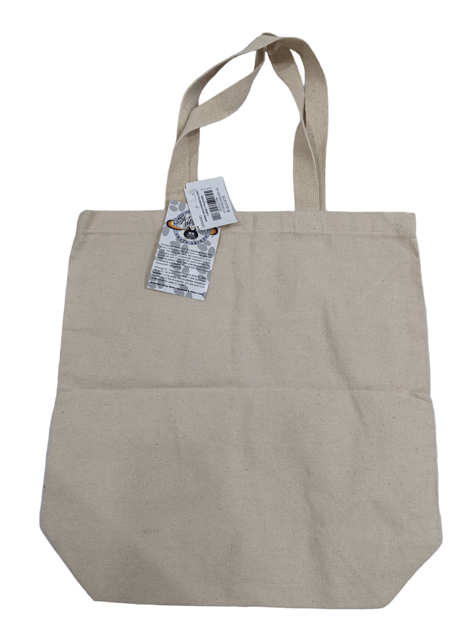 Vintage CRAZY SHIRT BKLIBAN TOTE BAG Size ONE SIZE - 2 Thumbnail