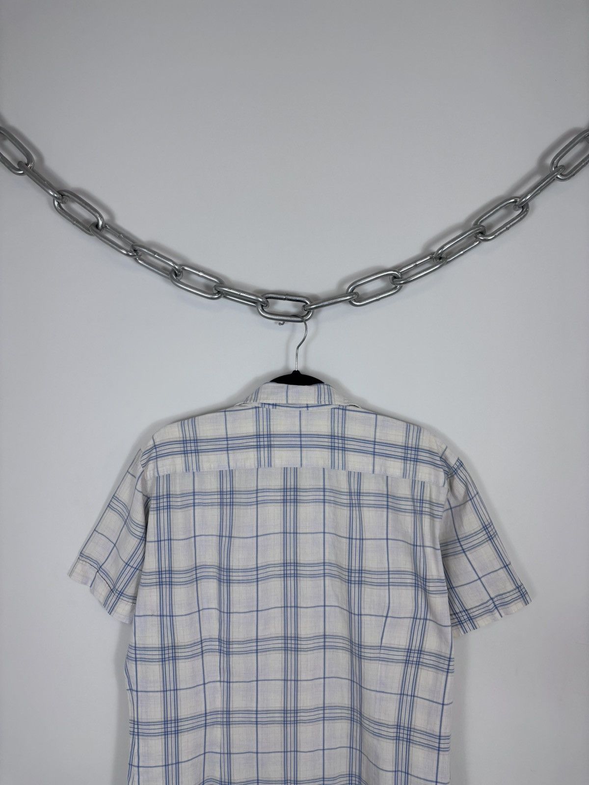 Dolce & Gabbana Vintage Dolce & Gabbana Men’s Madras Short Sleeve Shirt Size US L / EU 52-54 / 3 - 15 Thumbnail