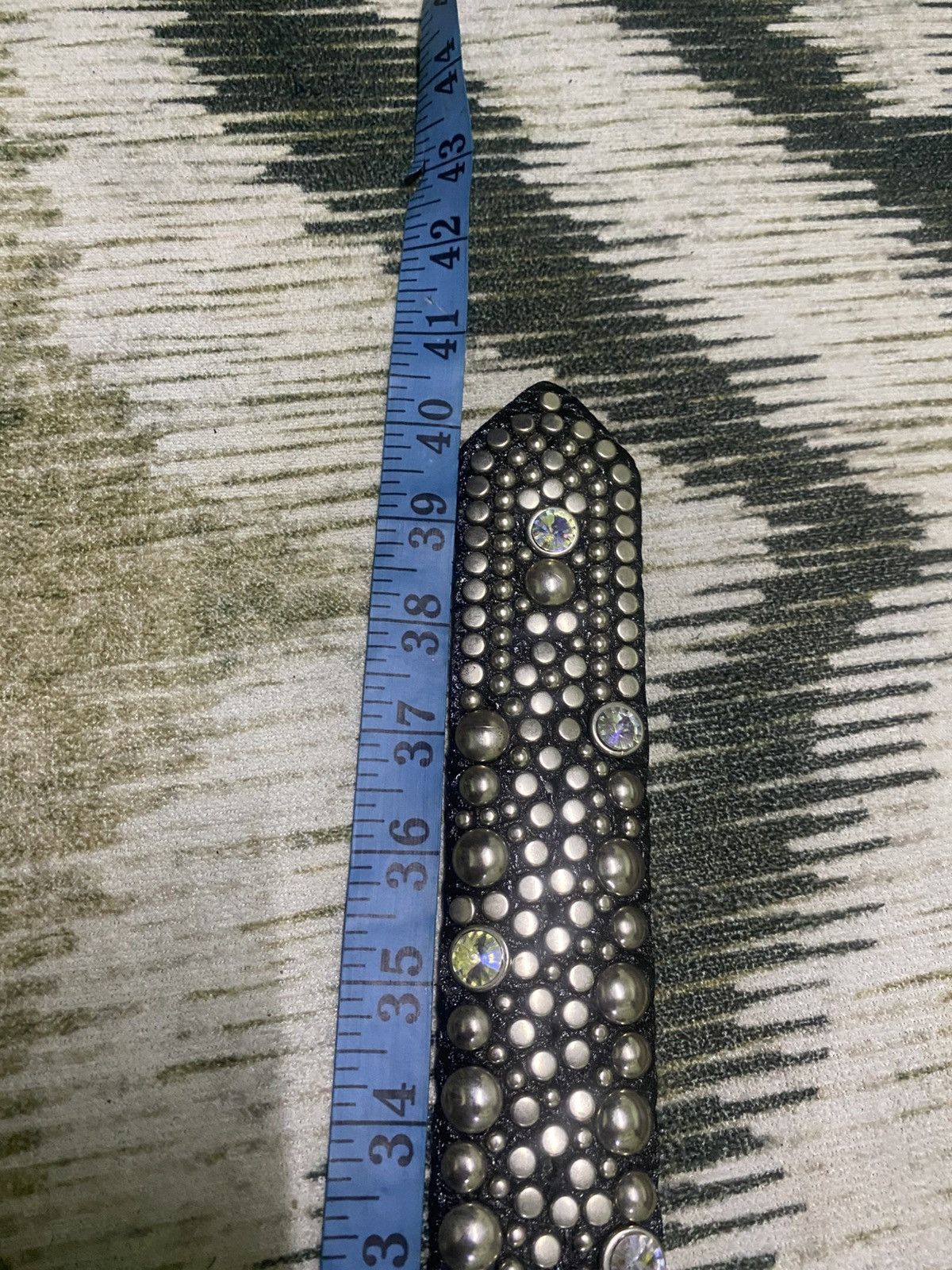 Japanese Brand (SENDOFFER) Vintage Full Studded Leather Belt Size ONE SIZE - 10 Thumbnail