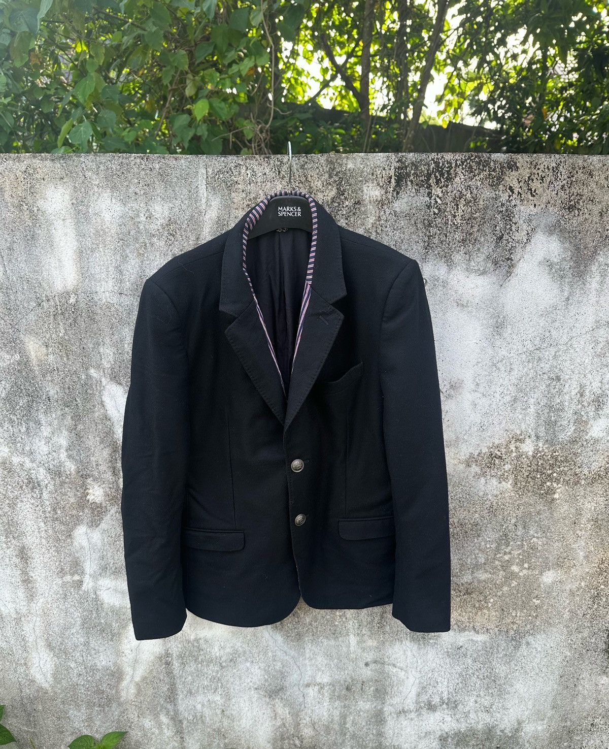 Maison MIHARA YASUHIRO Miharayasuhiro wool Blazer Size 48S - 1 Thumbnail