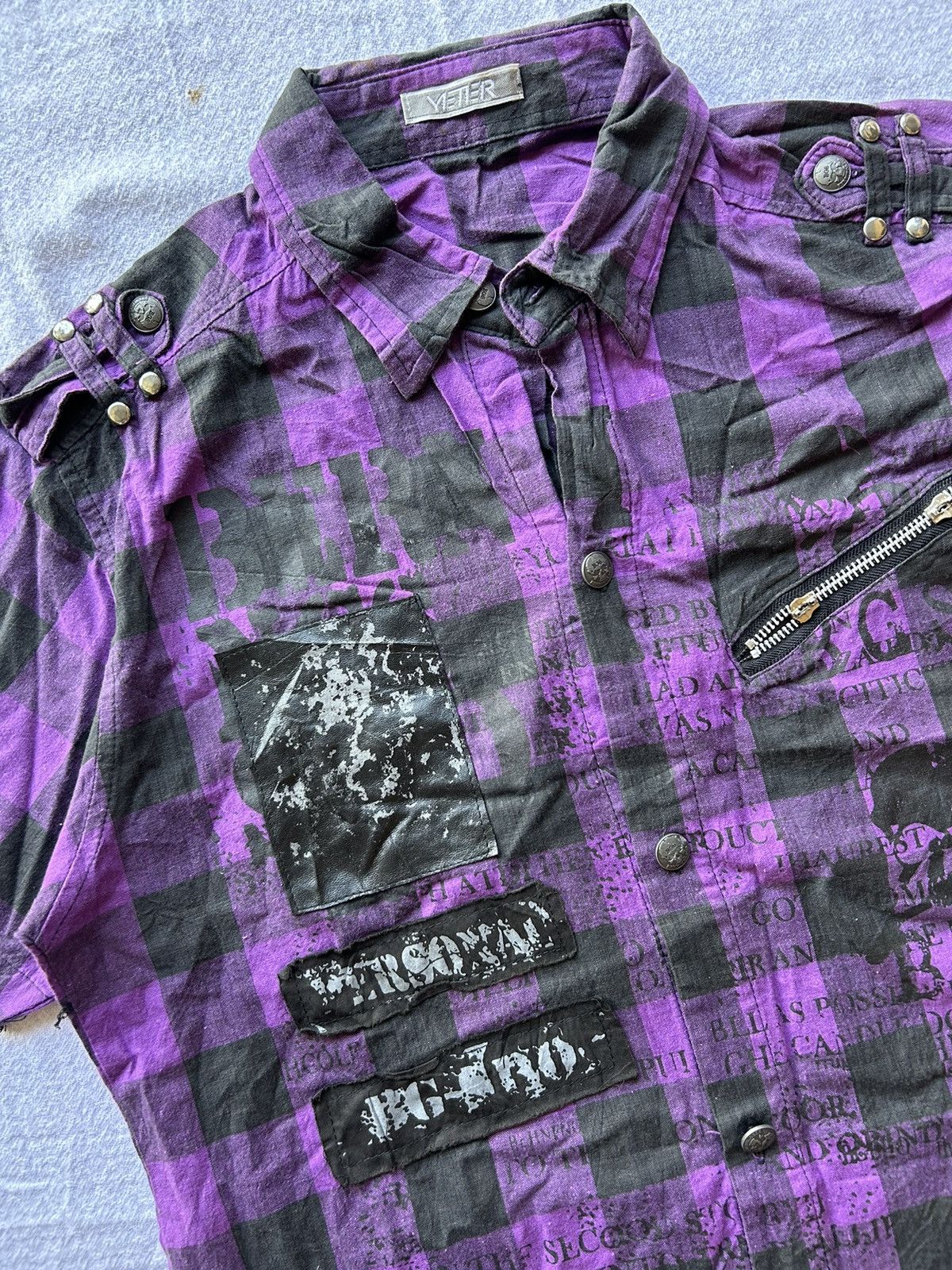 14th Addiction Berning Sho - Patch Poem Seditionaries Skull Styled Size US M / EU 48-50 / 2 - 6 Thumbnail