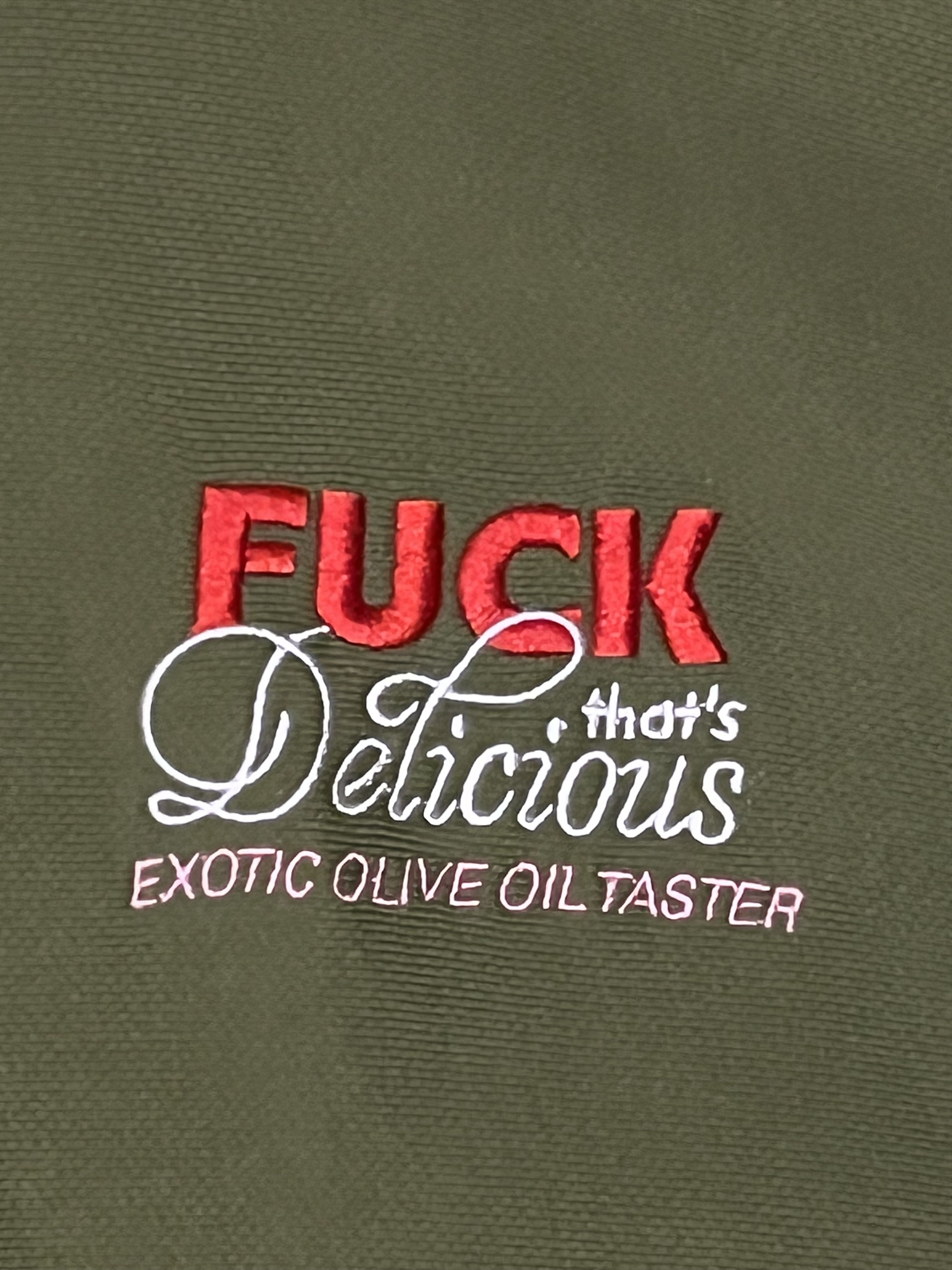 Action Bronson Fuck That's Delicious Hoodie - Exotic Olive Oil Taster Size US L / EU 52-54 / 3 - 3 Thumbnail