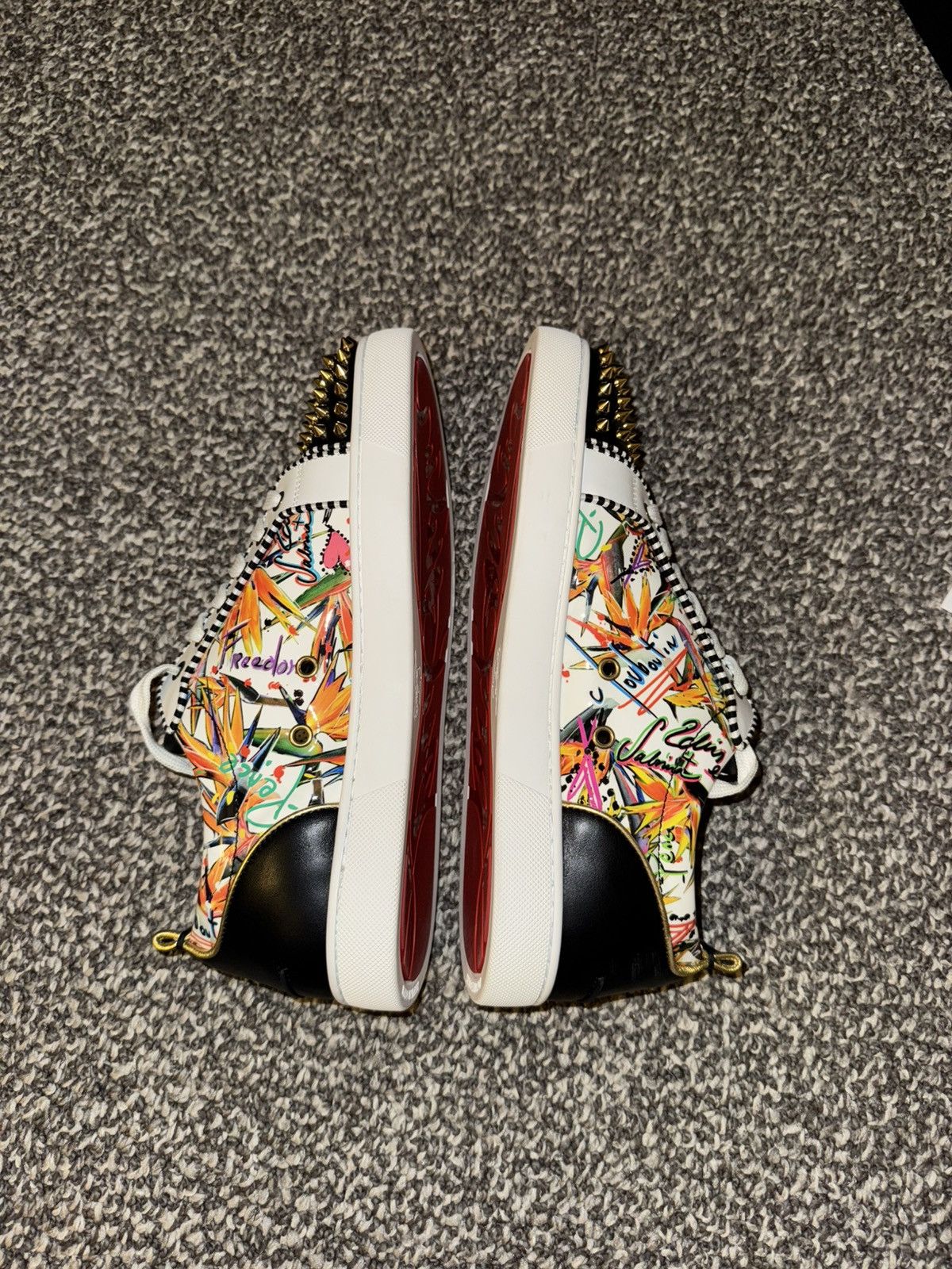Christian Louboutin Christian Louboutin Freelouis Junior Spikes Flat Size US 9 / EU 42 - 4 Thumbnail